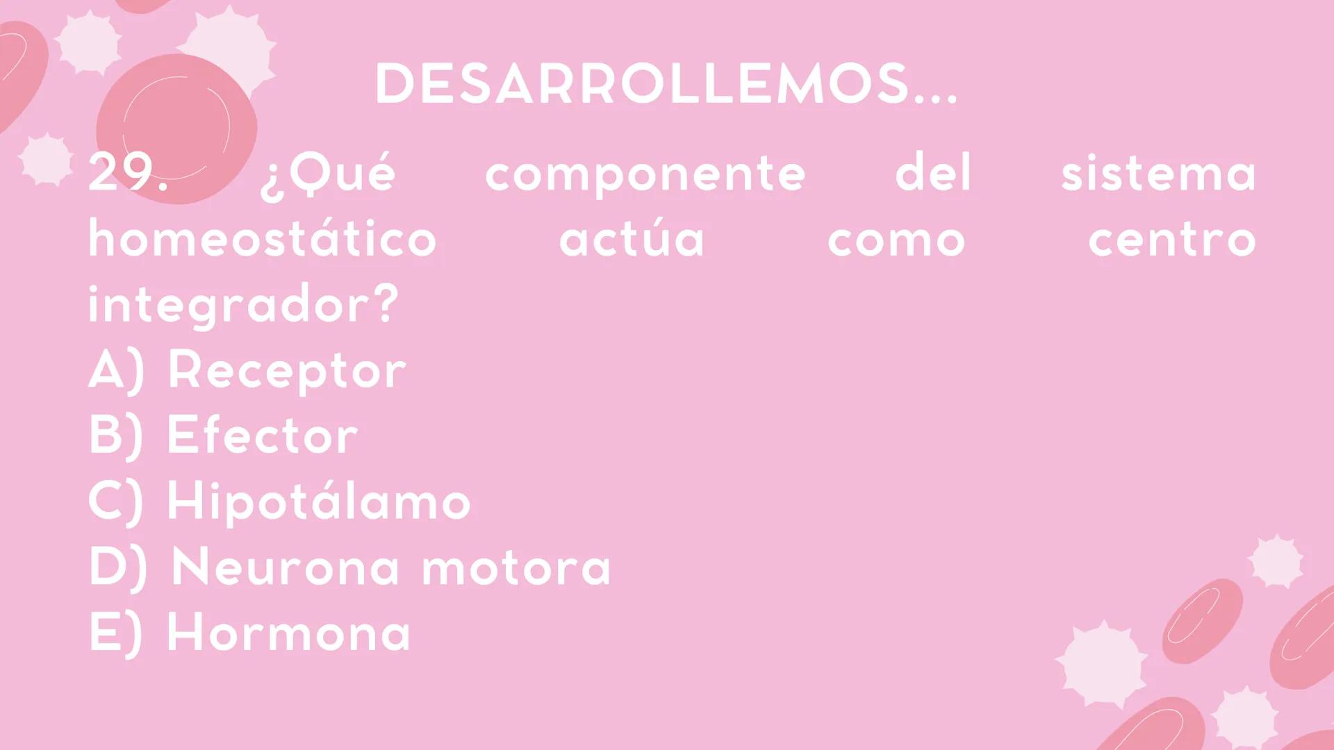 # CAP 03:
# HOMEOSTASIS
Enc.: ERICK F. LUDEÑA A. ### ¿QUE ES LA HOMEOSTASIS?
* Capacidad del organismo para mantener
un ambiente intern