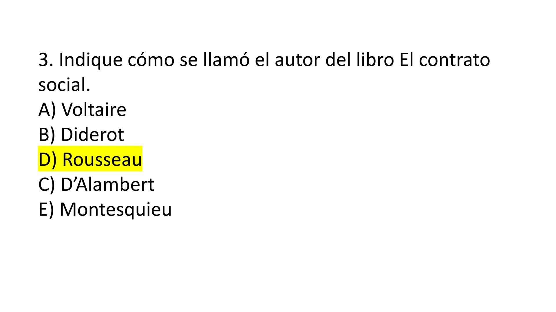 # CAPÍTULO 01: REVOLUCIÓN
FRANCESA 1. Indique una característica del movimiento conocido como la
Ilustración desarrollada en el siglo XVIII