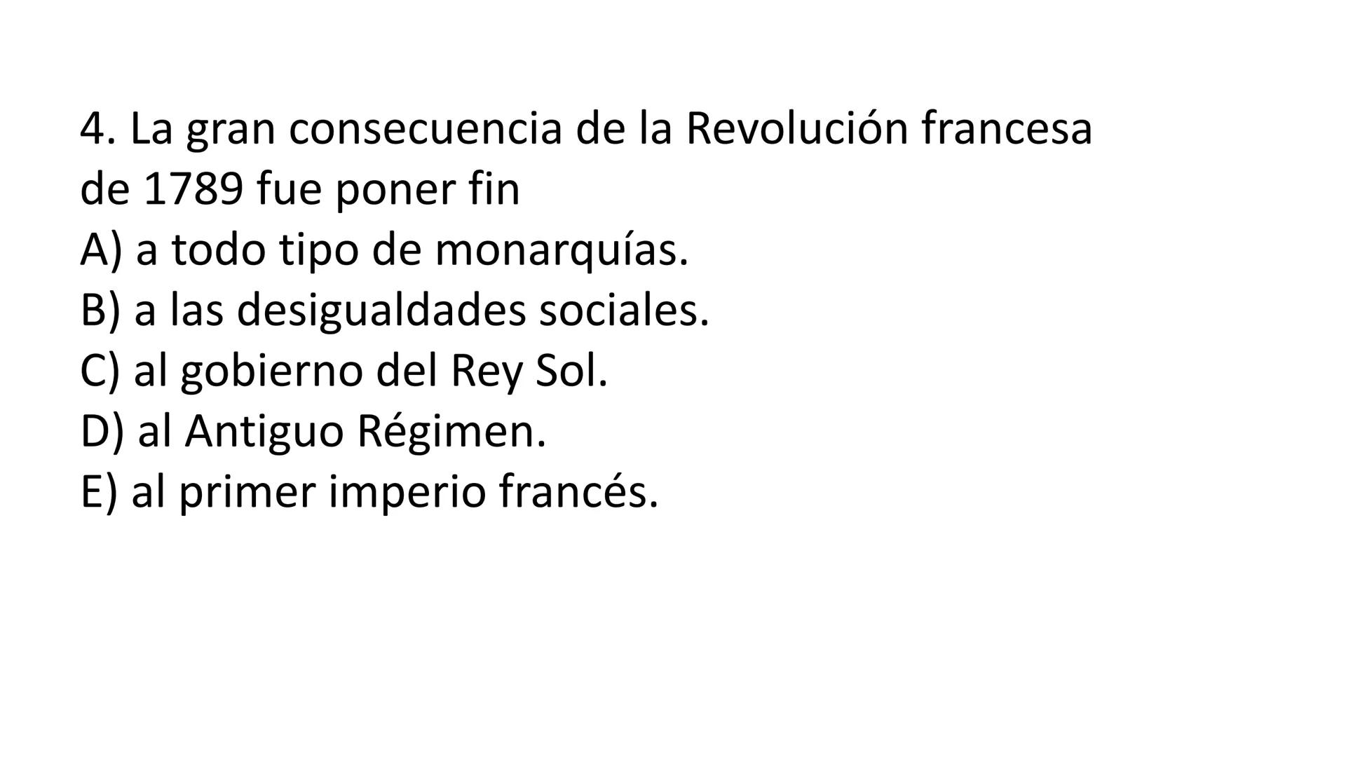 # CAPÍTULO 01: REVOLUCIÓN
FRANCESA 1. Indique una característica del movimiento conocido como la
Ilustración desarrollada en el siglo XVIII