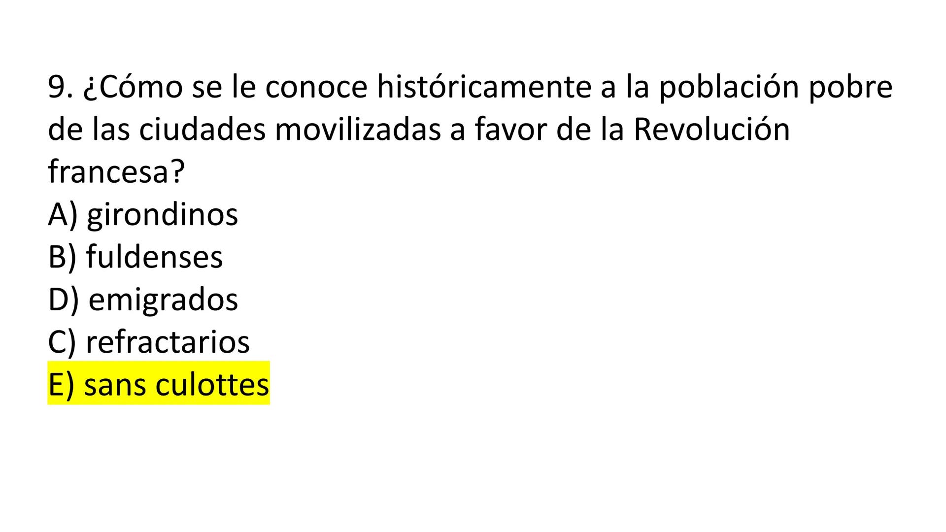 # CAPÍTULO 01: REVOLUCIÓN
FRANCESA 1. Indique una característica del movimiento conocido como la
Ilustración desarrollada en el siglo XVIII