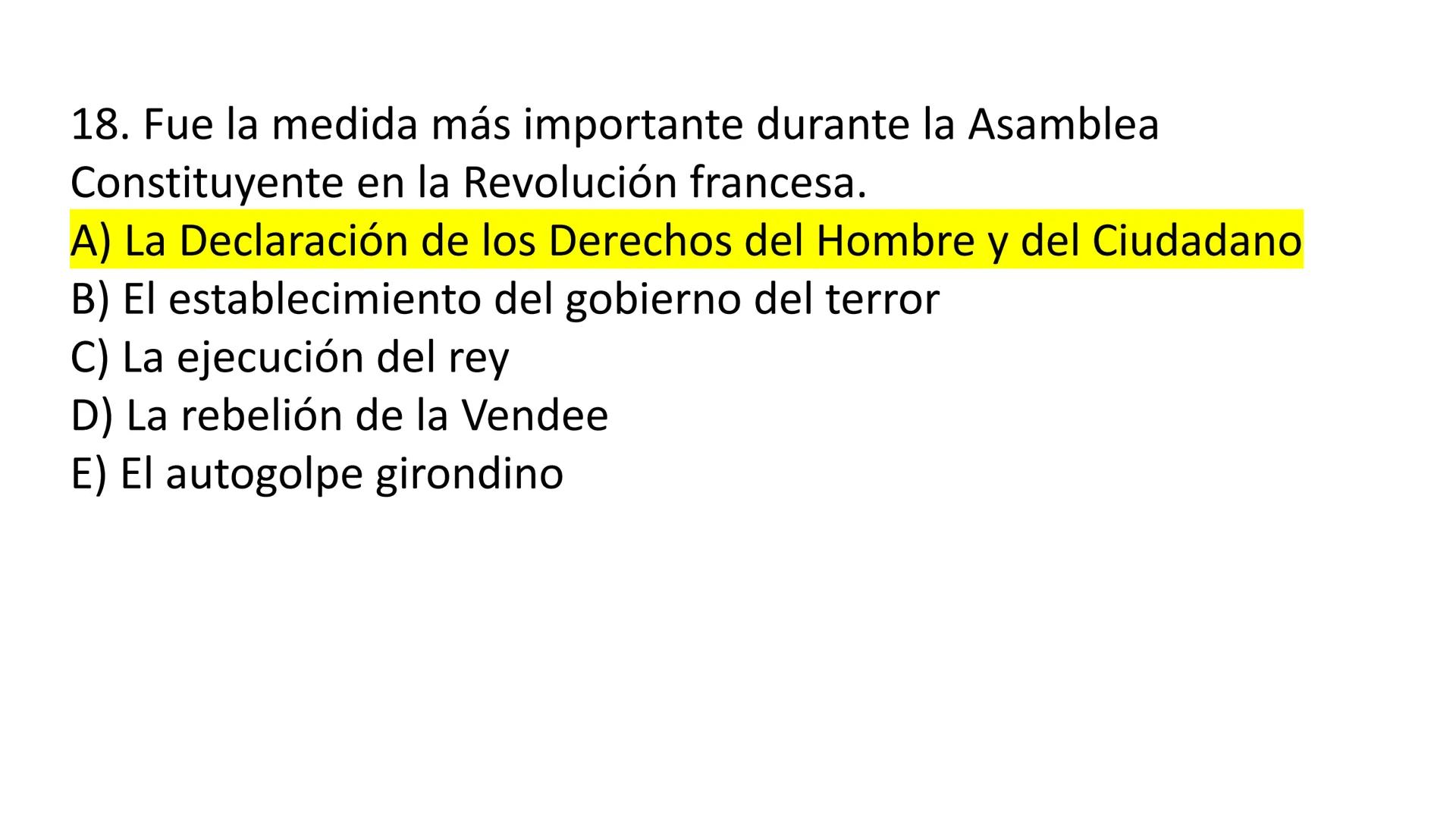 # CAPÍTULO 01: REVOLUCIÓN
FRANCESA 1. Indique una característica del movimiento conocido como la
Ilustración desarrollada en el siglo XVIII