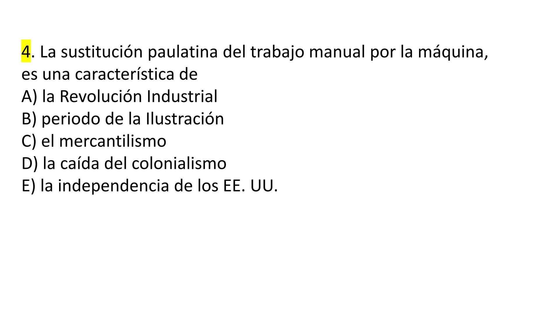 # CAPÍTULO 01: REVOLUCIÓN
FRANCESA 1. Indique una característica del movimiento conocido como la
Ilustración desarrollada en el siglo XVIII