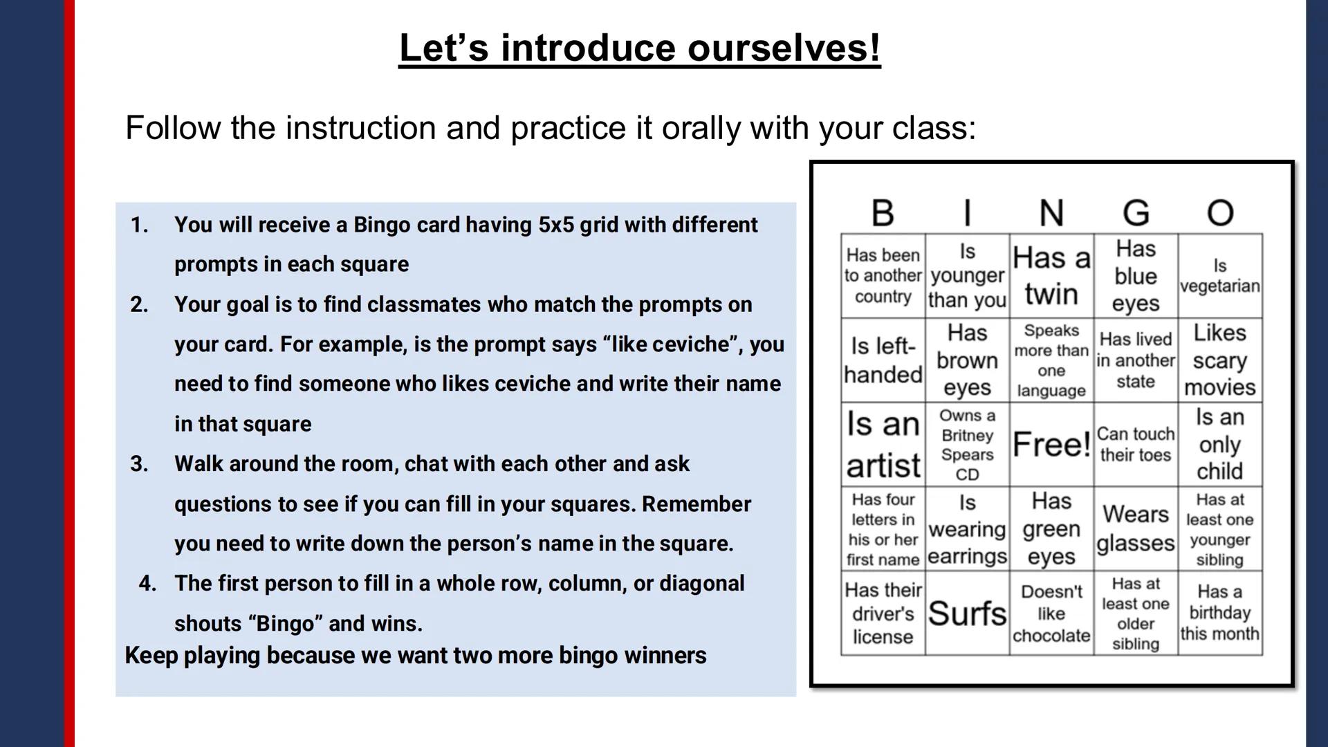 Pregrado
Programa de
Formación
Humanística
English II
2025-11
Session 1:
- Induction session
- Present simple:
He, she, it
- Time expres