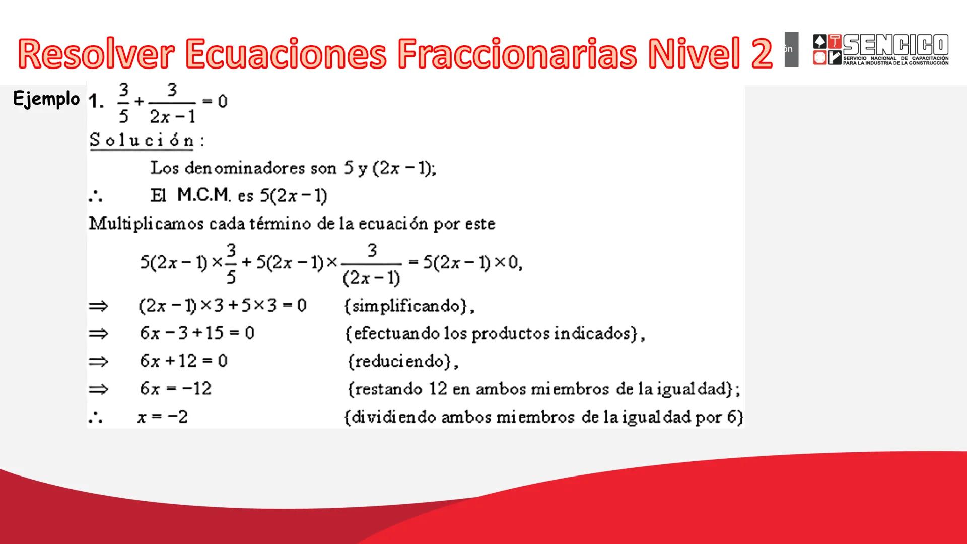 Ministerio
PERÚ de Vivienda, Construcción
y Saneamiento
SENCICO
SERVICIO NACIONAL DE CAPACITACIÓN
PARA LA INDUSTRIA DE LA CONSTRUCCIÓN
SE