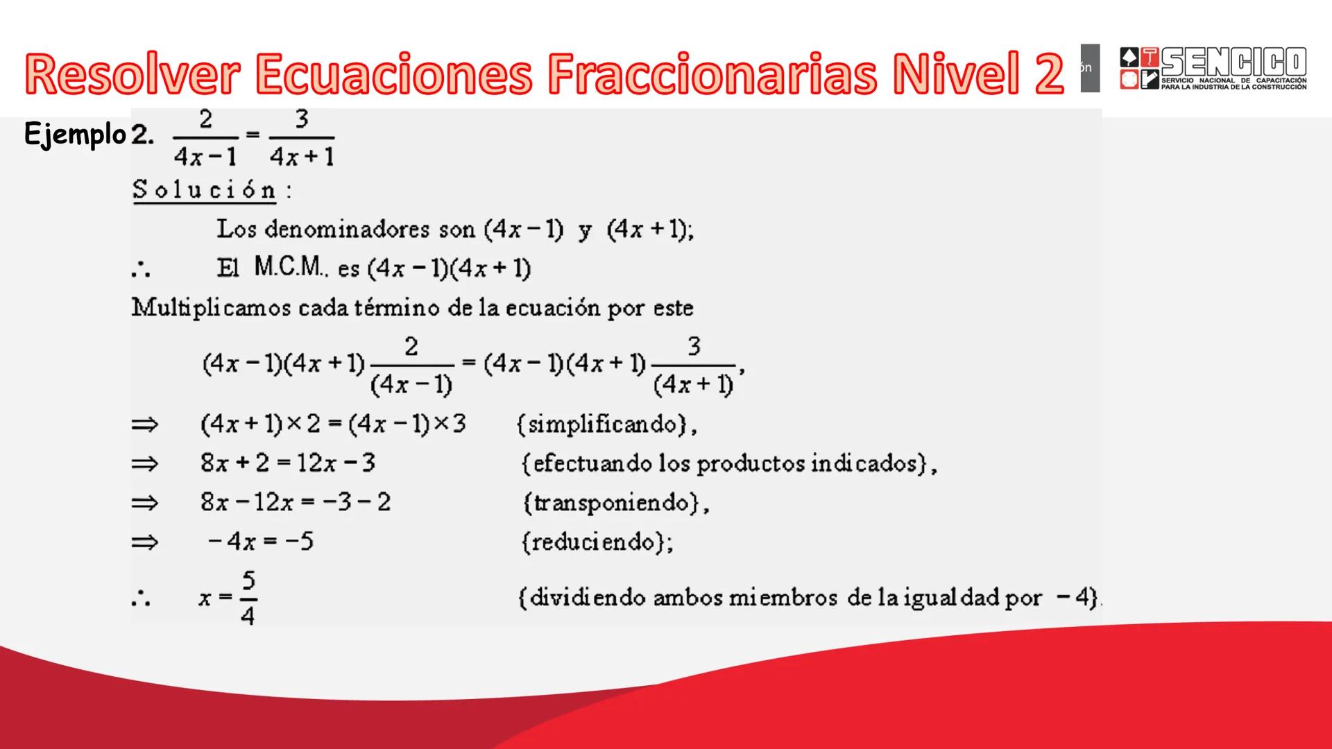 Ministerio
PERÚ de Vivienda, Construcción
y Saneamiento
SENCICO
SERVICIO NACIONAL DE CAPACITACIÓN
PARA LA INDUSTRIA DE LA CONSTRUCCIÓN
SE