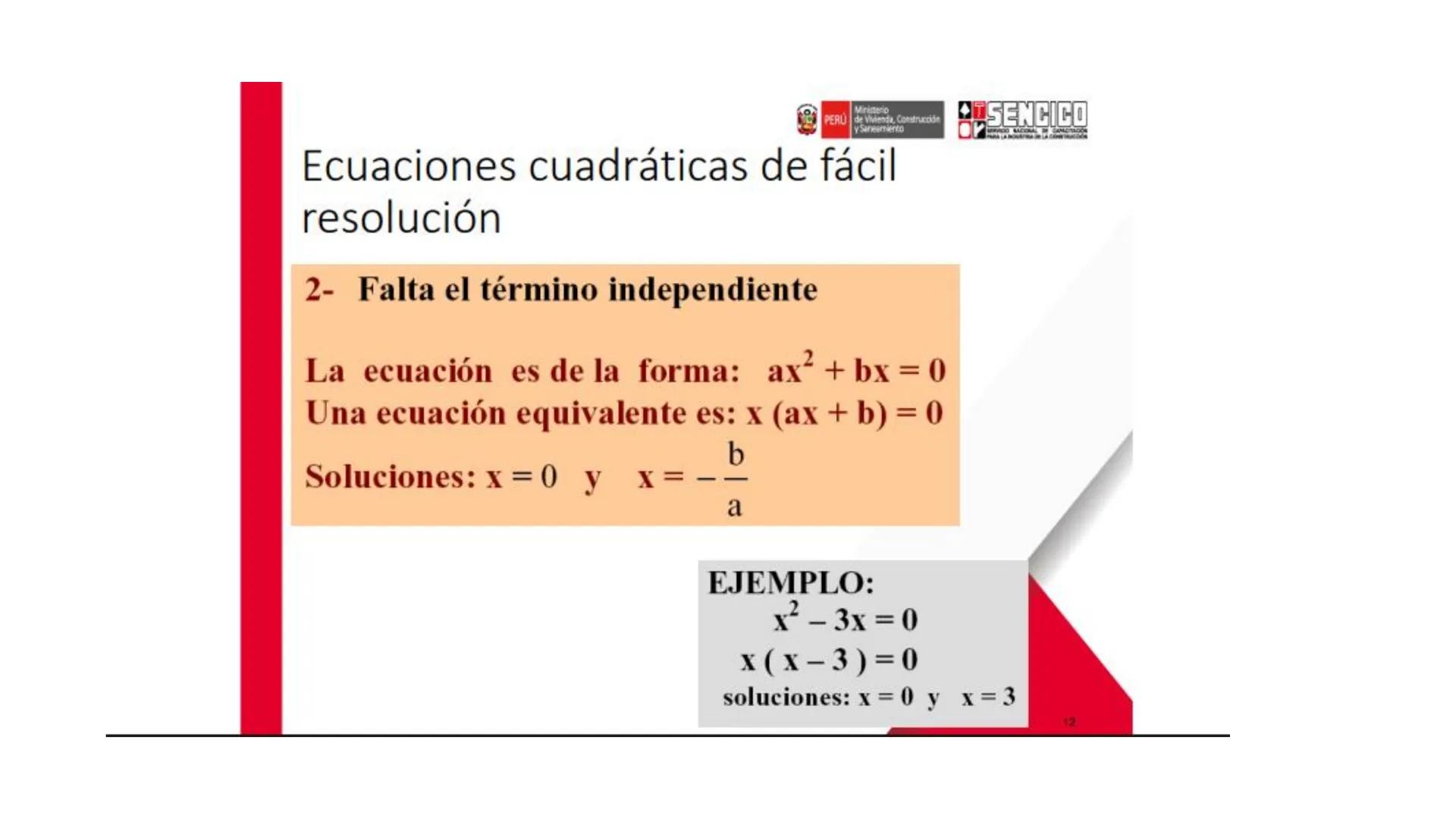 Ministerio
PERÚ de Vivienda, Construcción
y Saneamiento
SENCICO
SERVICIO NACIONAL DE CAPACITACIÓN
PARA LA INDUSTRIA DE LA CONSTRUCCIÓN
SE