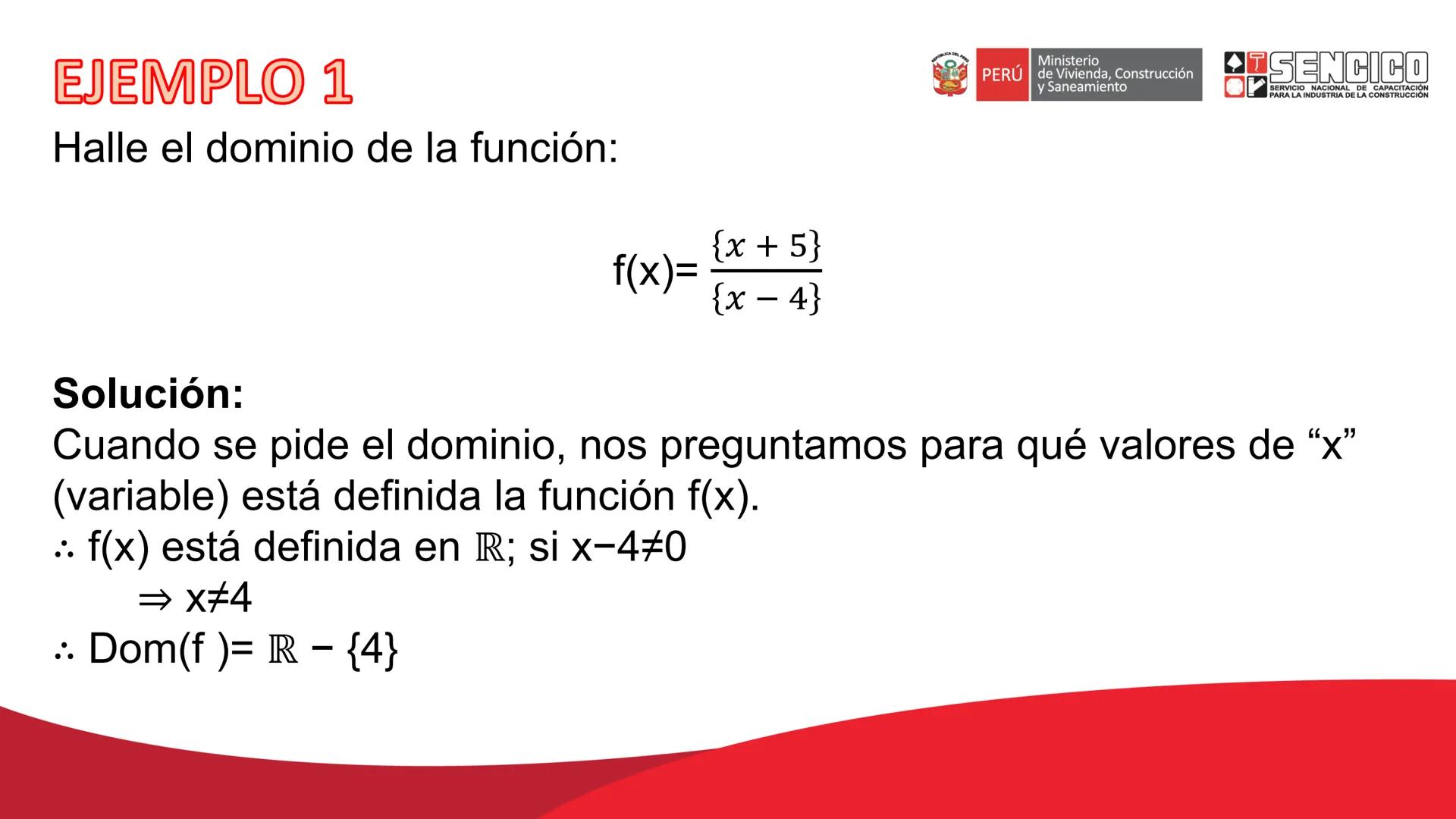 Ministerio
PERÚ de Vivienda, Construcción
y Saneamiento
SENCICO
SERVICIO NACIONAL DE CAPACITACIÓN
PARA LA INDUSTRIA DE LA CONSTRUCCIÓN
SEN