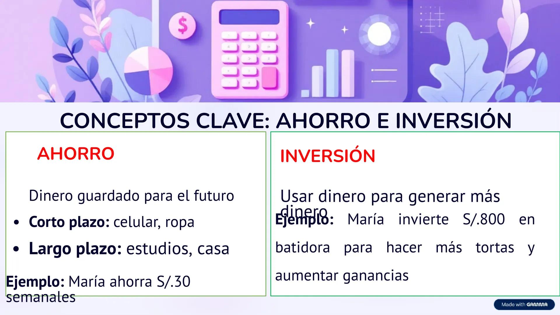 # SITUACIÓN SIGNIFICATIVA
María es una estudiante de secundaria que tiene una
excelente idea: crear un negocio de repostería casera para
ge