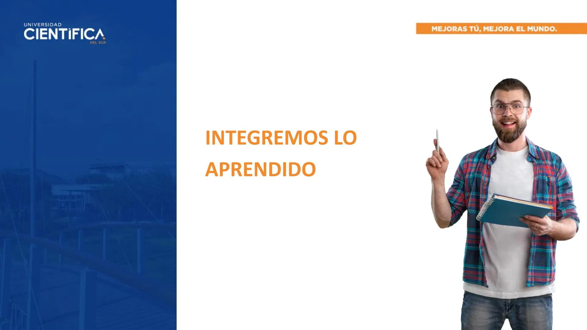 UNIVERSIDAD
CIENTÍFICA
DEL SUR
MEJORAS TÚ, MEJORA EL MUNDO.
CITOESQUELETO Y ORGANELAS I
BIOLOGÍA CELULAR Y MOLECULAR - SEMANA 05
Carrer