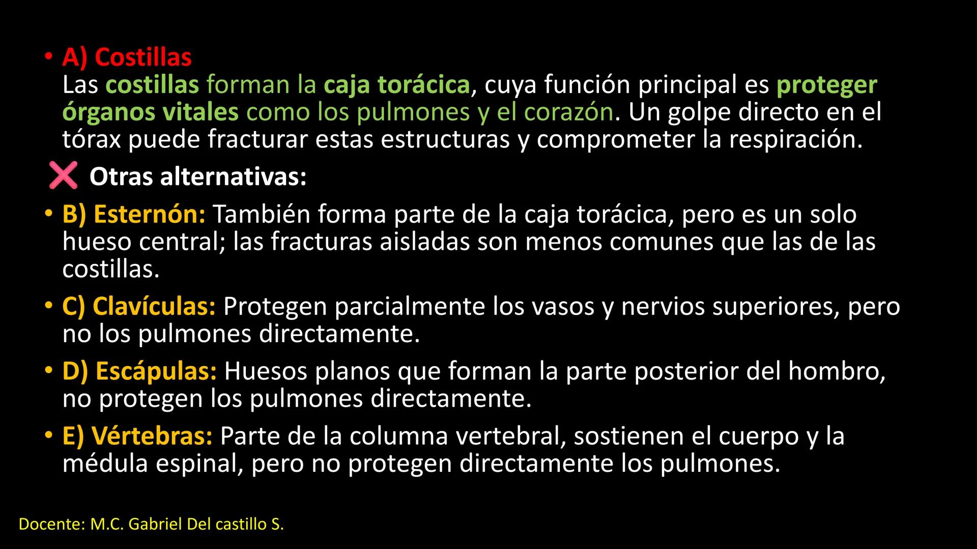 Ceprebicentenario
Cap 2. Octubre 2025 - Ciclo intensivo
Docente: M.C. Gabriel Del castillo S. • 01. El esqueleto axial incluye estructuras