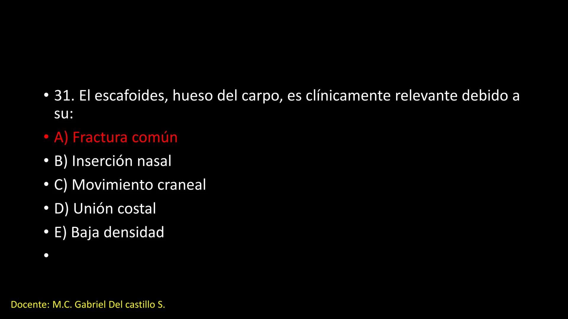 Ceprebicentenario
Cap 2. Octubre 2025 - Ciclo intensivo
Docente: M.C. Gabriel Del castillo S. • 01. El esqueleto axial incluye estructuras