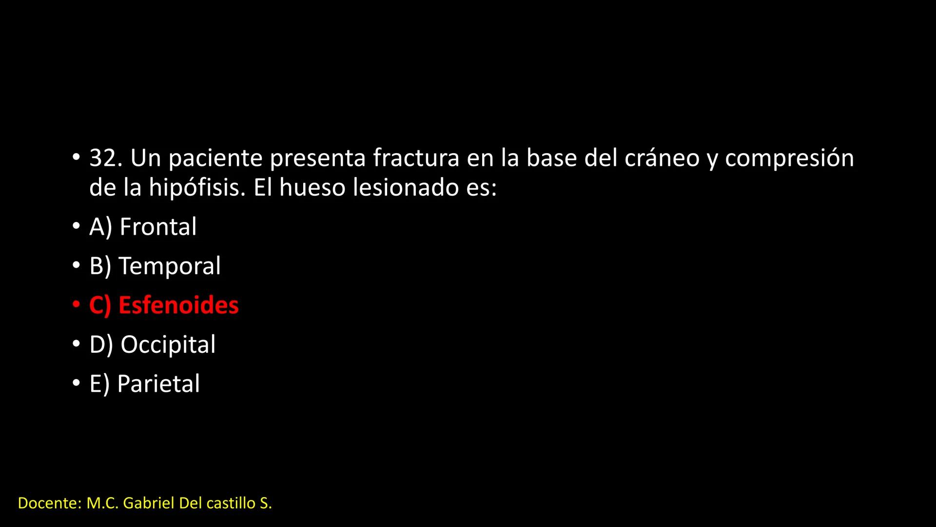 Ceprebicentenario
Cap 2. Octubre 2025 - Ciclo intensivo
Docente: M.C. Gabriel Del castillo S. • 01. El esqueleto axial incluye estructuras