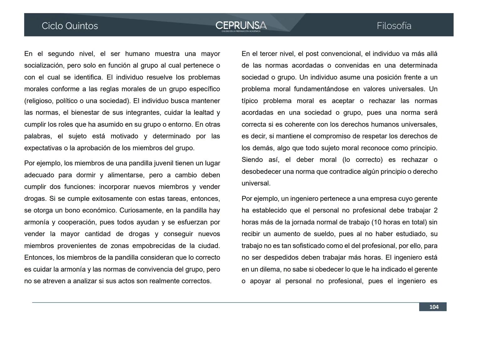 UNSA
UNIVERSIDAD NACIONAL DE SAN AGUSTIN DE AREQUIPA
CEPRUNSA
CALIDAD EN LA PREPARACIÓN ACADÉMICA
2026
CICLO QUINTOS
CURSO
FILOSOFÍA
BANCO D