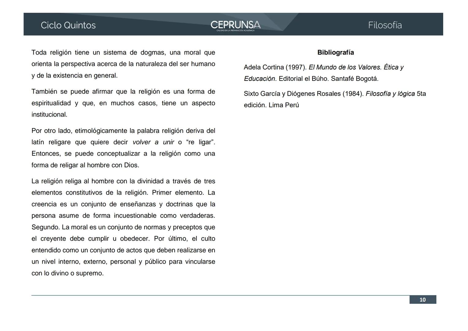 UNSA
UNIVERSIDAD NACIONAL DE SAN AGUSTIN DE AREQUIPA
CEPRUNSA
CALIDAD EN LA PREPARACIÓN ACADÉMICA
2026
CICLO QUINTOS
CURSO
FILOSOFÍA
BANCO D