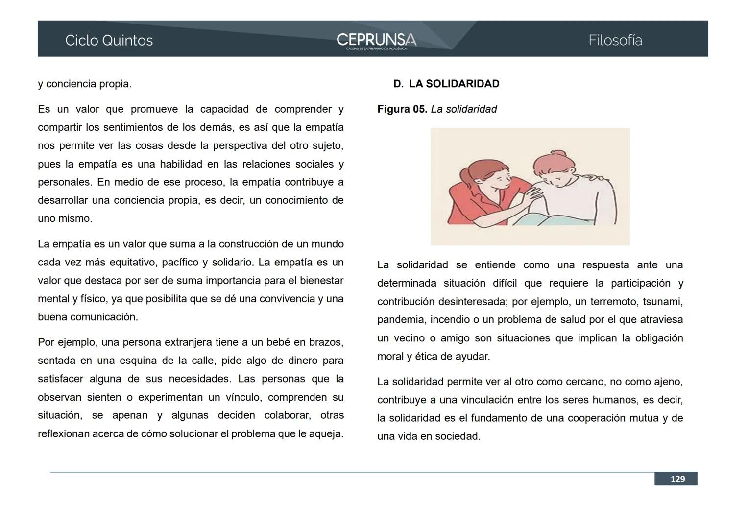 UNSA
UNIVERSIDAD NACIONAL DE SAN AGUSTIN DE AREQUIPA
CEPRUNSA
CALIDAD EN LA PREPARACIÓN ACADÉMICA
2026
CICLO QUINTOS
CURSO
FILOSOFÍA
BANCO D