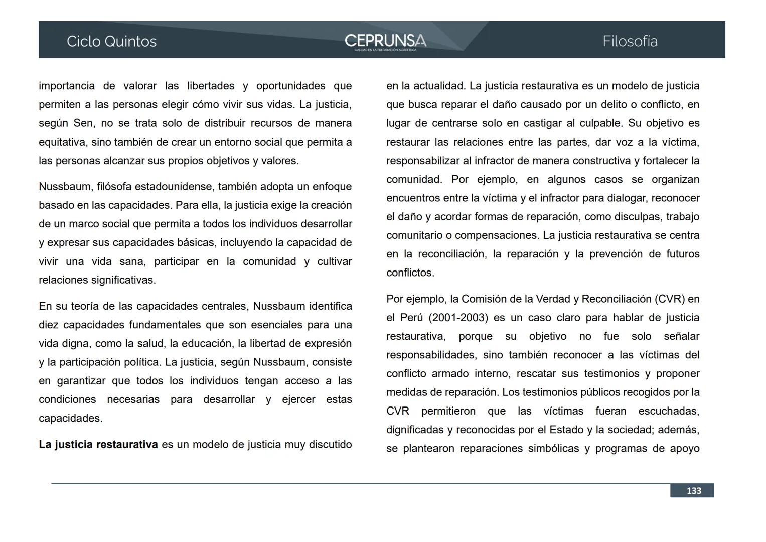 UNSA
UNIVERSIDAD NACIONAL DE SAN AGUSTIN DE AREQUIPA
CEPRUNSA
CALIDAD EN LA PREPARACIÓN ACADÉMICA
2026
CICLO QUINTOS
CURSO
FILOSOFÍA
BANCO D