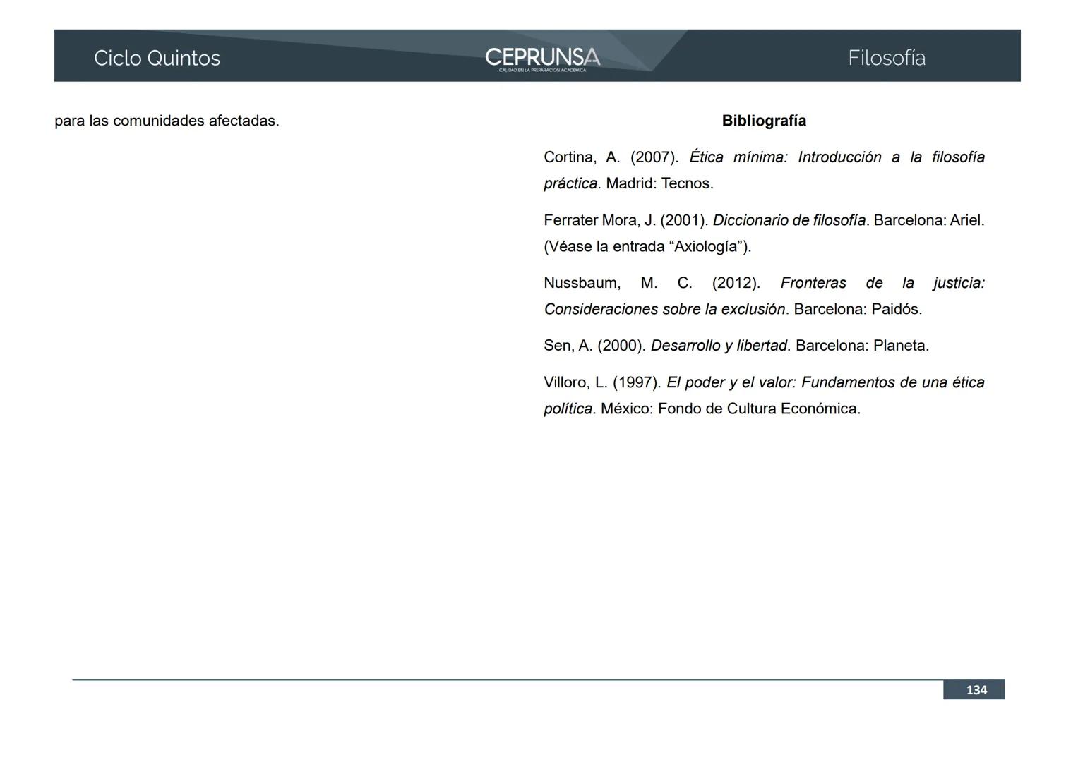 UNSA
UNIVERSIDAD NACIONAL DE SAN AGUSTIN DE AREQUIPA
CEPRUNSA
CALIDAD EN LA PREPARACIÓN ACADÉMICA
2026
CICLO QUINTOS
CURSO
FILOSOFÍA
BANCO D