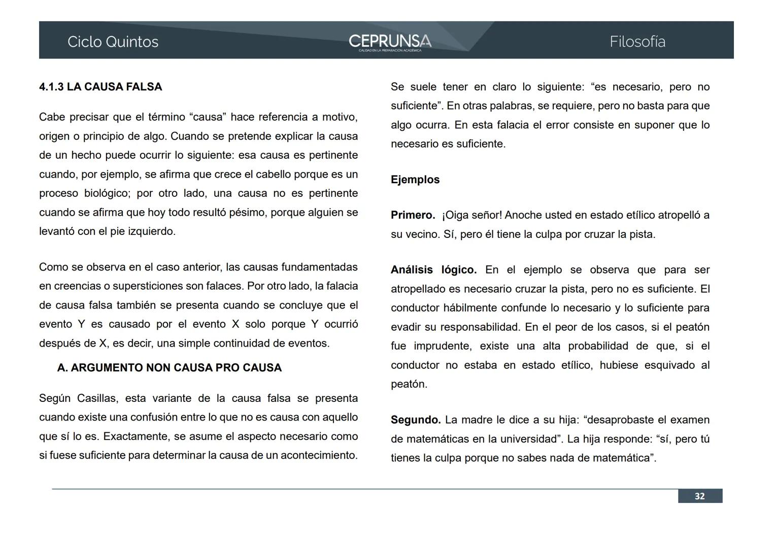 UNSA
UNIVERSIDAD NACIONAL DE SAN AGUSTIN DE AREQUIPA
CEPRUNSA
CALIDAD EN LA PREPARACIÓN ACADÉMICA
2026
CICLO QUINTOS
CURSO
FILOSOFÍA
BANCO D