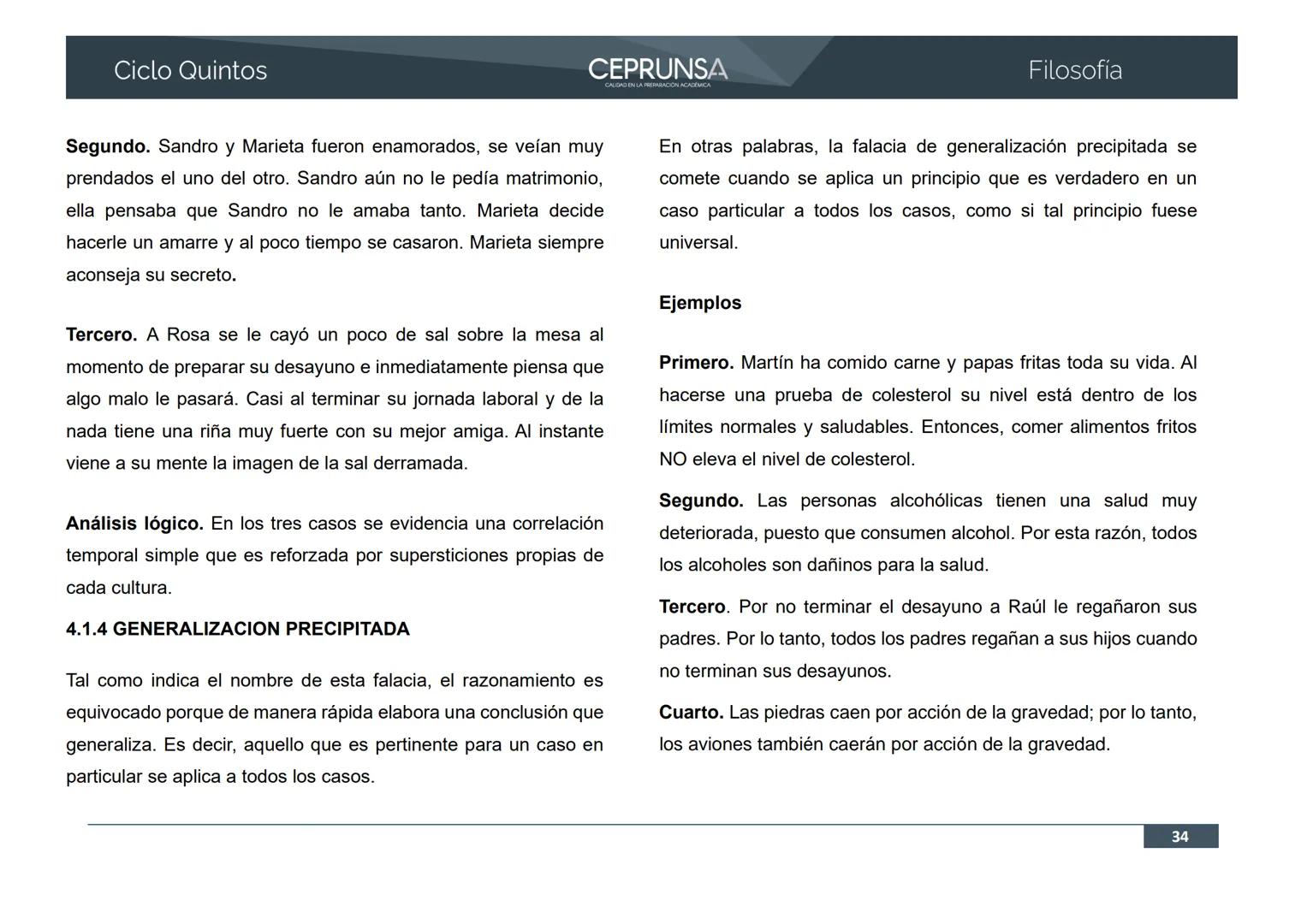 UNSA
UNIVERSIDAD NACIONAL DE SAN AGUSTIN DE AREQUIPA
CEPRUNSA
CALIDAD EN LA PREPARACIÓN ACADÉMICA
2026
CICLO QUINTOS
CURSO
FILOSOFÍA
BANCO D