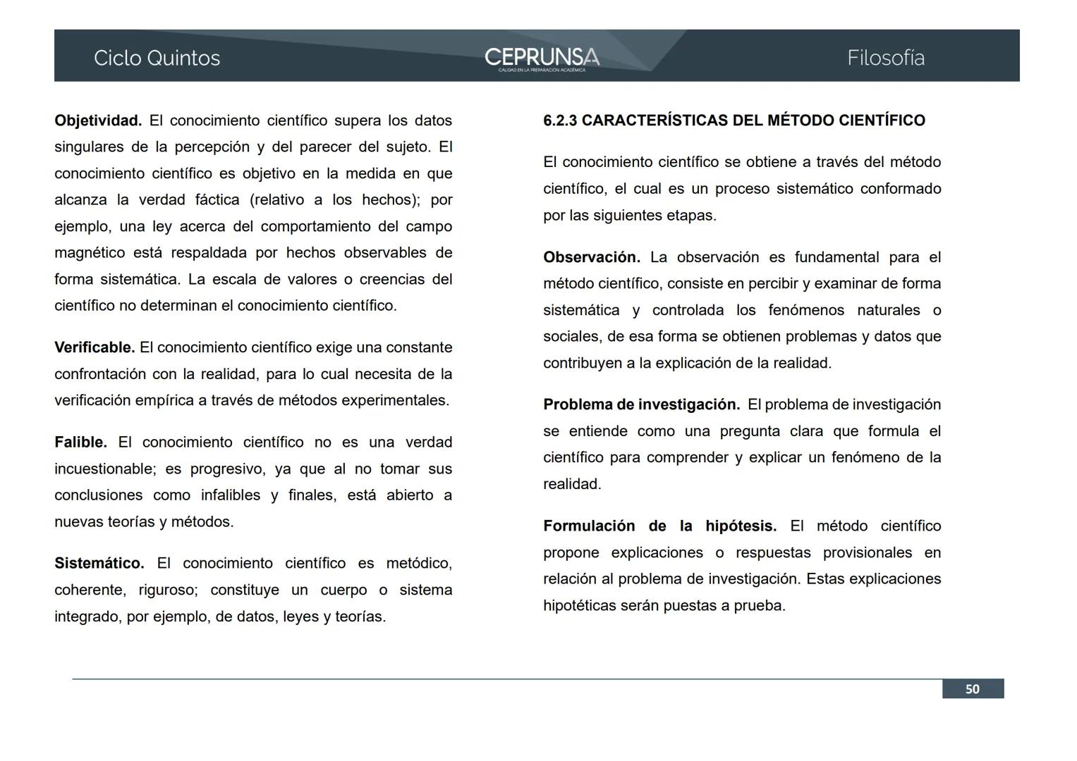 UNSA
UNIVERSIDAD NACIONAL DE SAN AGUSTIN DE AREQUIPA
CEPRUNSA
CALIDAD EN LA PREPARACIÓN ACADÉMICA
2026
CICLO QUINTOS
CURSO
FILOSOFÍA
BANCO D