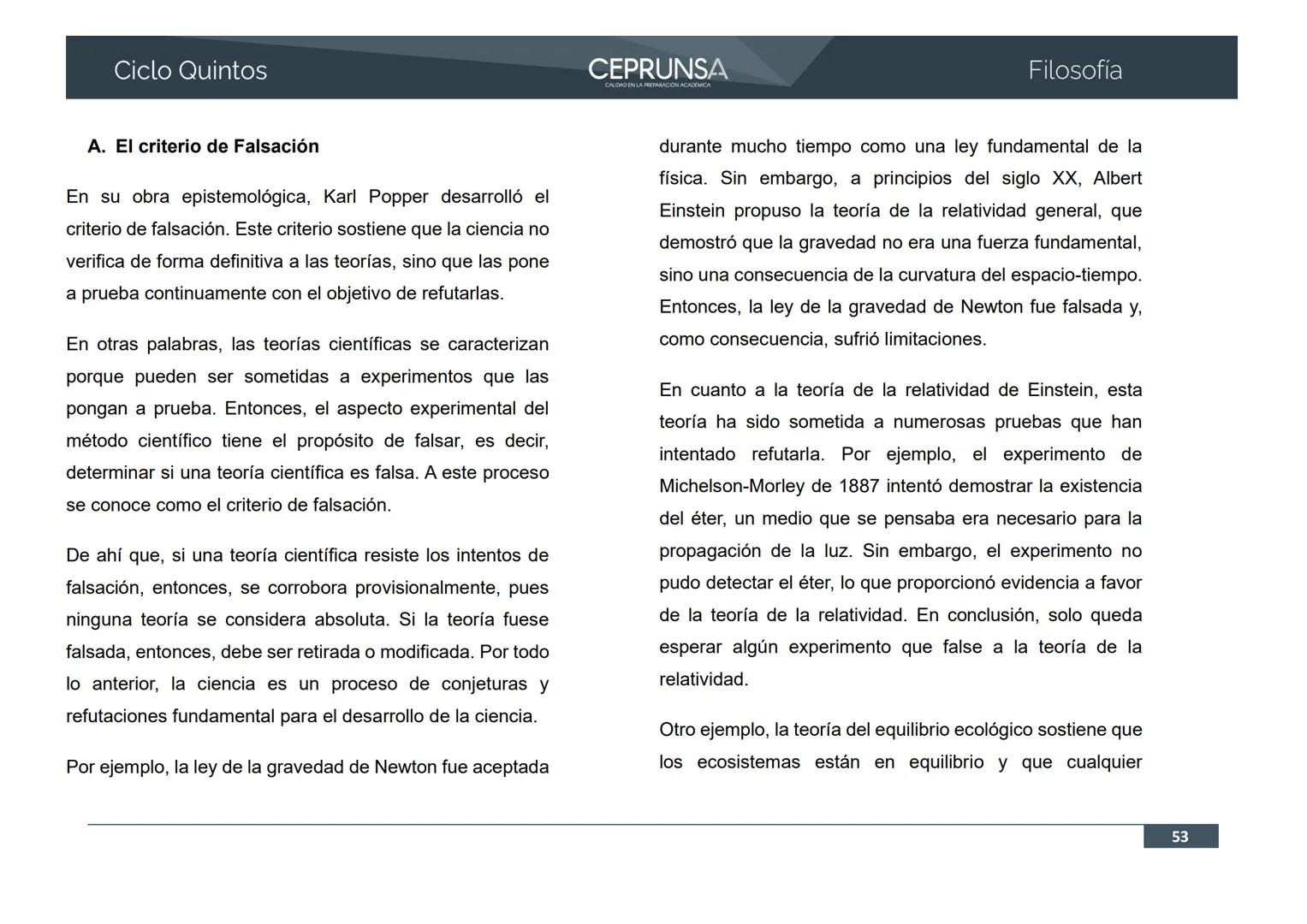 UNSA
UNIVERSIDAD NACIONAL DE SAN AGUSTIN DE AREQUIPA
CEPRUNSA
CALIDAD EN LA PREPARACIÓN ACADÉMICA
2026
CICLO QUINTOS
CURSO
FILOSOFÍA
BANCO D