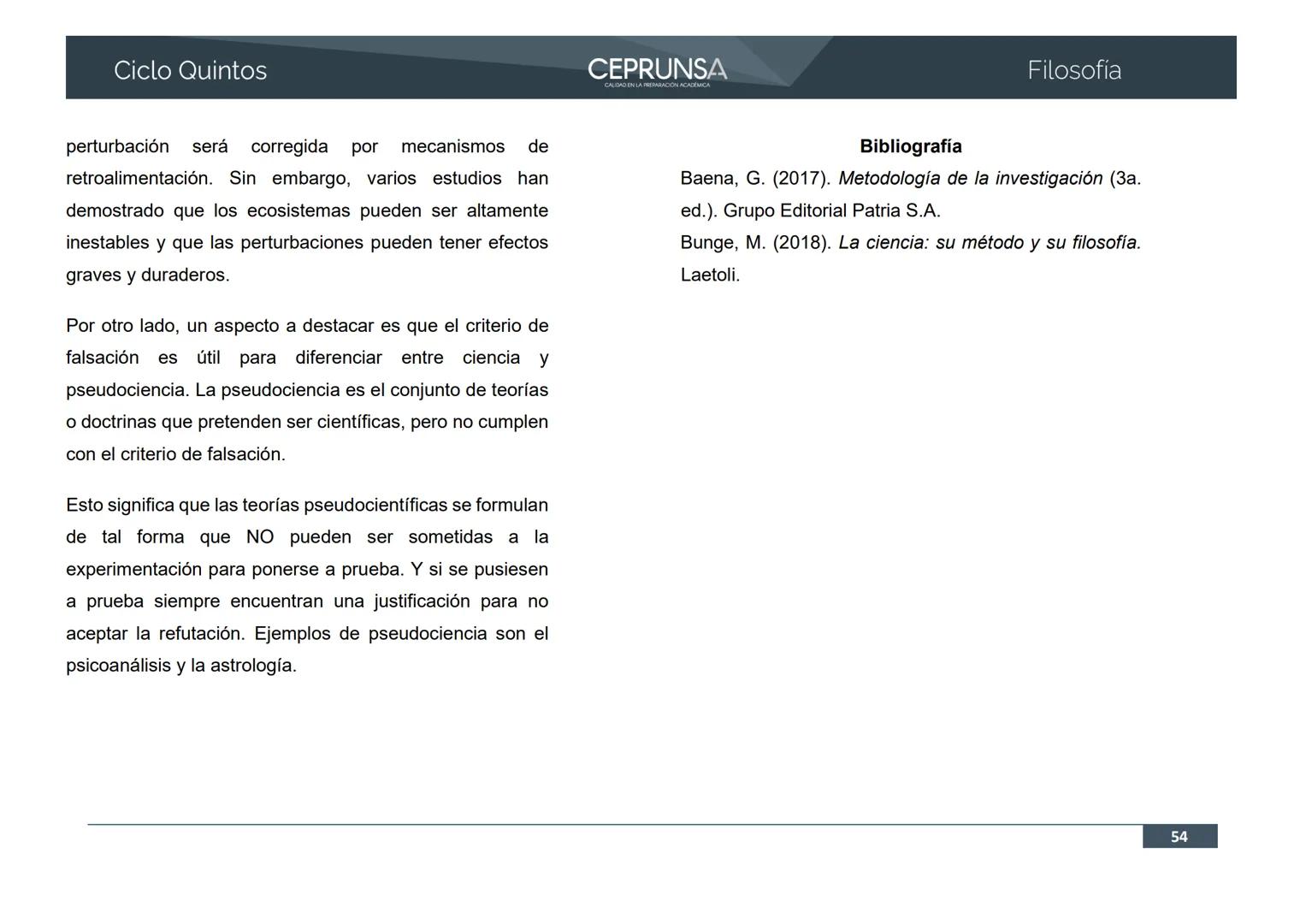 UNSA
UNIVERSIDAD NACIONAL DE SAN AGUSTIN DE AREQUIPA
CEPRUNSA
CALIDAD EN LA PREPARACIÓN ACADÉMICA
2026
CICLO QUINTOS
CURSO
FILOSOFÍA
BANCO D