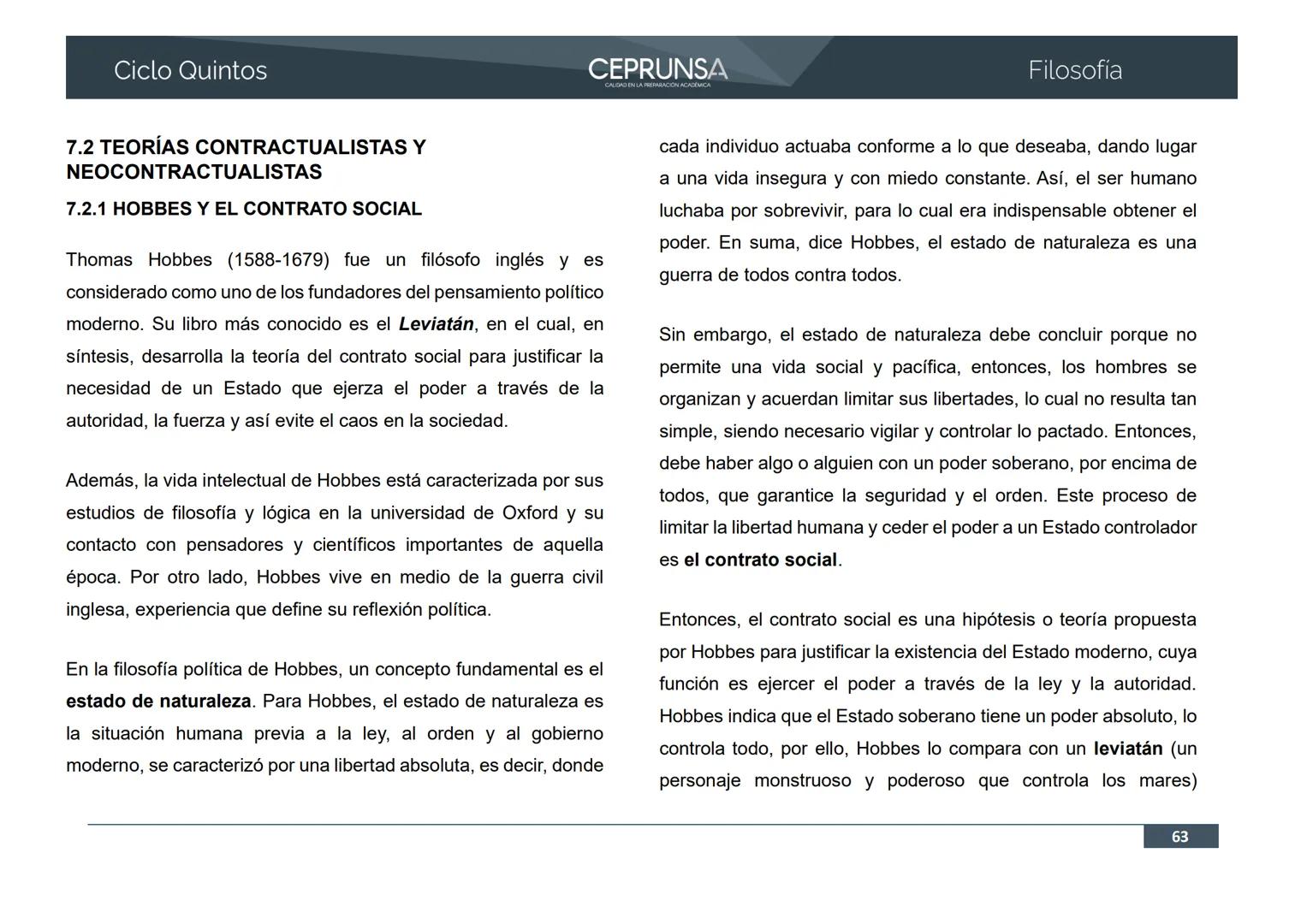 UNSA
UNIVERSIDAD NACIONAL DE SAN AGUSTIN DE AREQUIPA
CEPRUNSA
CALIDAD EN LA PREPARACIÓN ACADÉMICA
2026
CICLO QUINTOS
CURSO
FILOSOFÍA
BANCO D