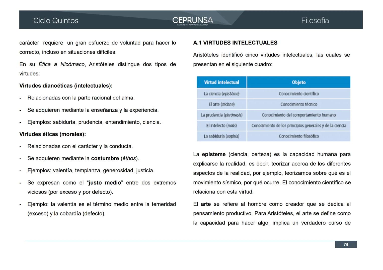 UNSA
UNIVERSIDAD NACIONAL DE SAN AGUSTIN DE AREQUIPA
CEPRUNSA
CALIDAD EN LA PREPARACIÓN ACADÉMICA
2026
CICLO QUINTOS
CURSO
FILOSOFÍA
BANCO D