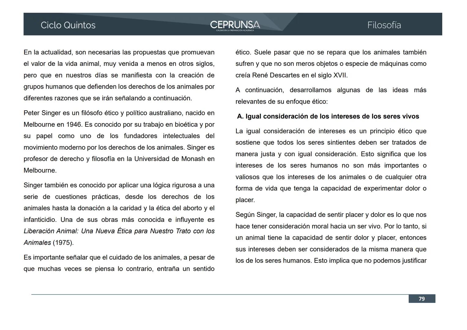UNSA
UNIVERSIDAD NACIONAL DE SAN AGUSTIN DE AREQUIPA
CEPRUNSA
CALIDAD EN LA PREPARACIÓN ACADÉMICA
2026
CICLO QUINTOS
CURSO
FILOSOFÍA
BANCO D