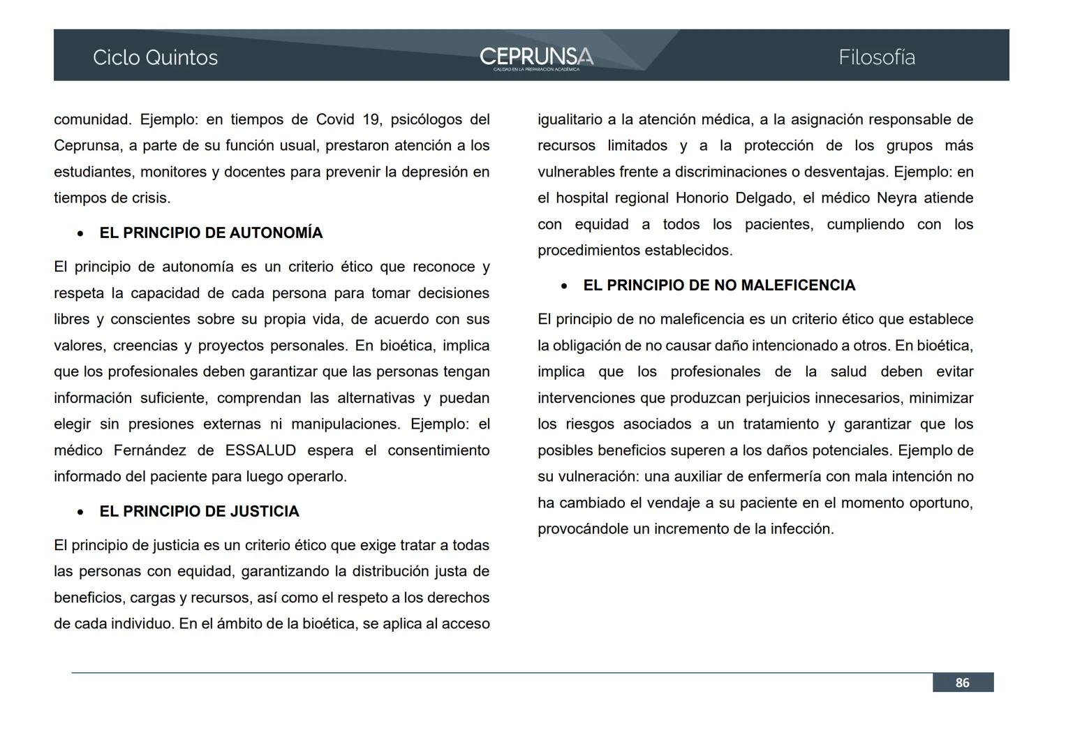 UNSA
UNIVERSIDAD NACIONAL DE SAN AGUSTIN DE AREQUIPA
CEPRUNSA
CALIDAD EN LA PREPARACIÓN ACADÉMICA
2026
CICLO QUINTOS
CURSO
FILOSOFÍA
BANCO D