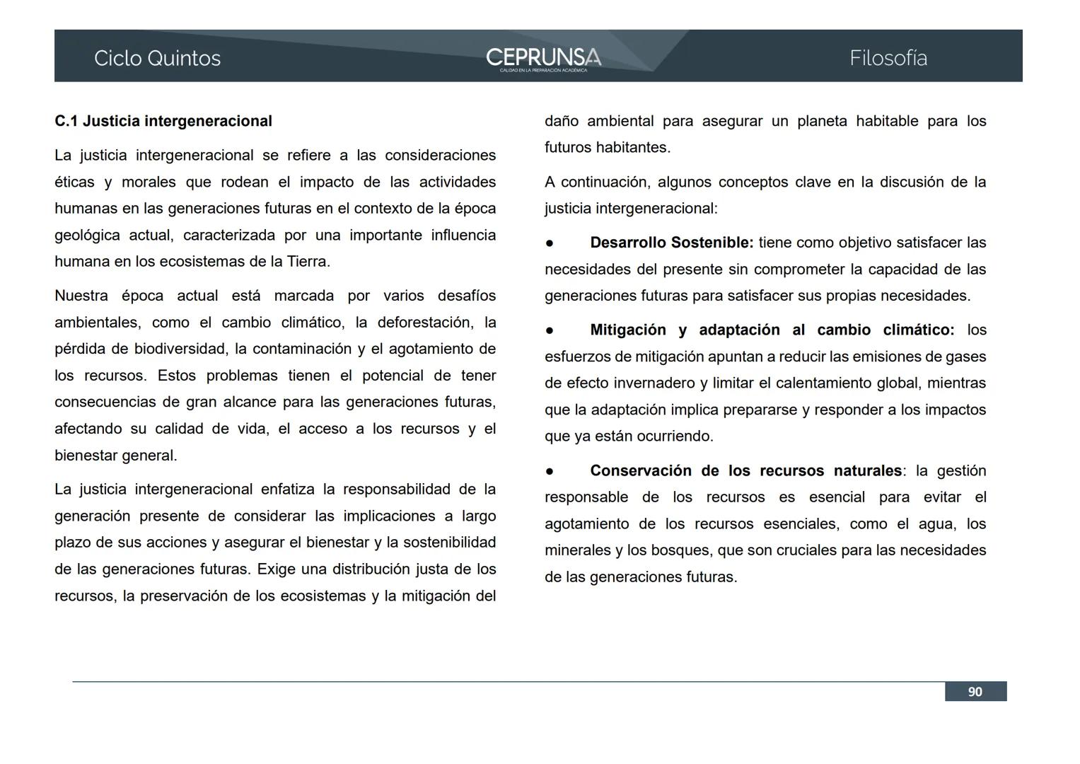 UNSA
UNIVERSIDAD NACIONAL DE SAN AGUSTIN DE AREQUIPA
CEPRUNSA
CALIDAD EN LA PREPARACIÓN ACADÉMICA
2026
CICLO QUINTOS
CURSO
FILOSOFÍA
BANCO D
