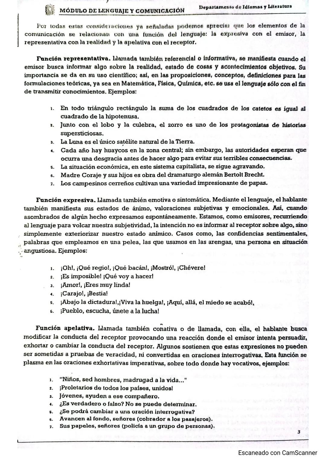 # MÓDULO DE LENGUAJE Y COMUNICACIÓN
Departamento de Idiomas y literatura
4. Procesamiento de la información
a) Lee y analiza la información