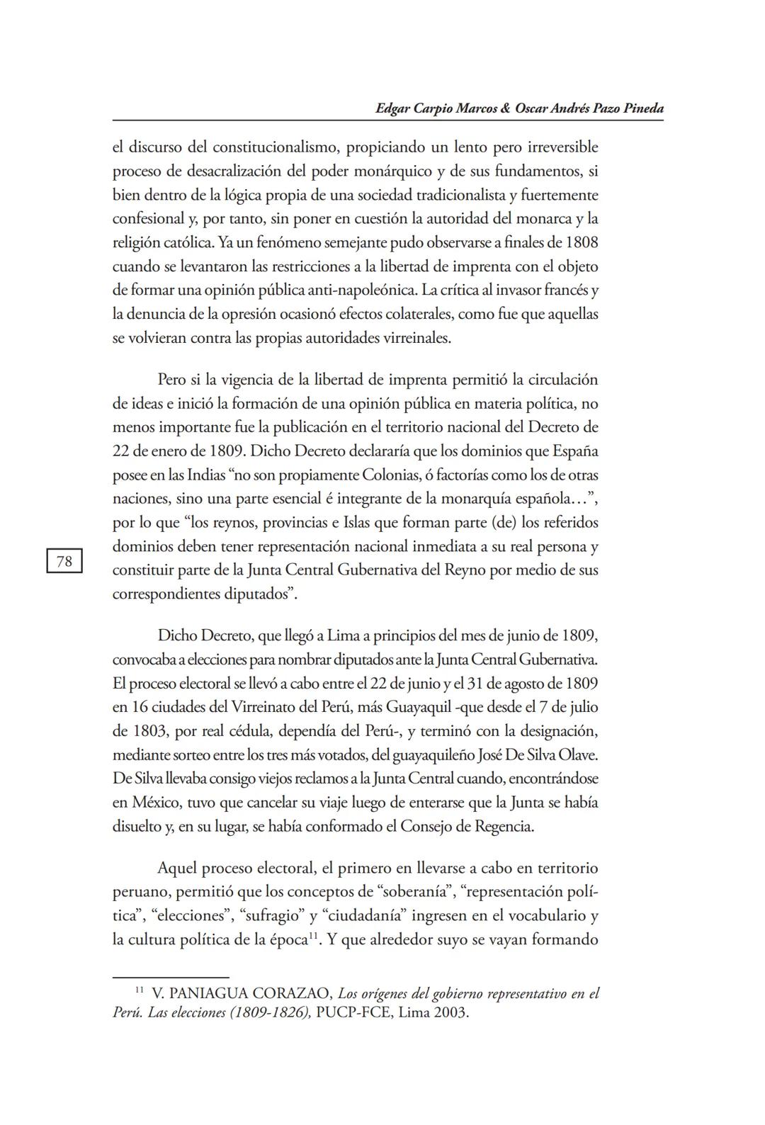 REVISTA PERUANA
DE DERECHO CONSTITUCIONAL
HISTORIA CONSTITUCIONAL
CENTRO DE ESTUDIOS CONSTITUCIONALES
TRIBUNAL CONSTITUCIONAL DEL PERÚ M