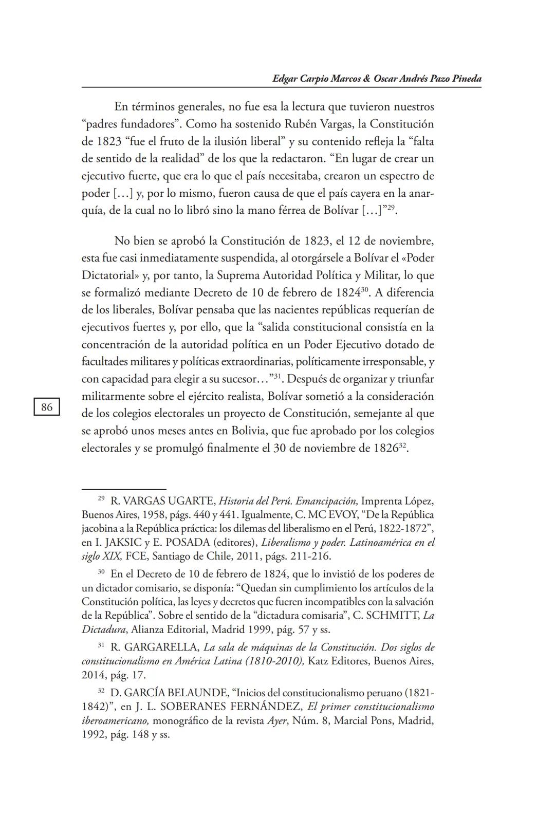 REVISTA PERUANA
DE DERECHO CONSTITUCIONAL
HISTORIA CONSTITUCIONAL
CENTRO DE ESTUDIOS CONSTITUCIONALES
TRIBUNAL CONSTITUCIONAL DEL PERÚ M