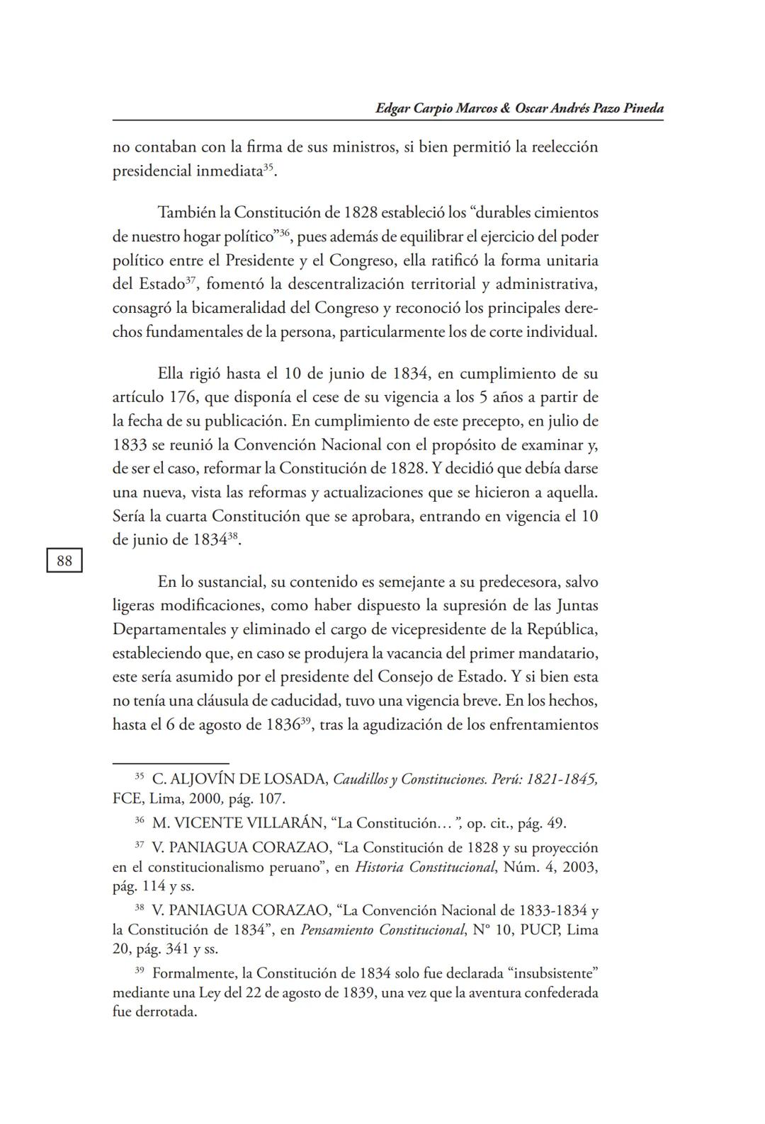 REVISTA PERUANA
DE DERECHO CONSTITUCIONAL
HISTORIA CONSTITUCIONAL
CENTRO DE ESTUDIOS CONSTITUCIONALES
TRIBUNAL CONSTITUCIONAL DEL PERÚ M