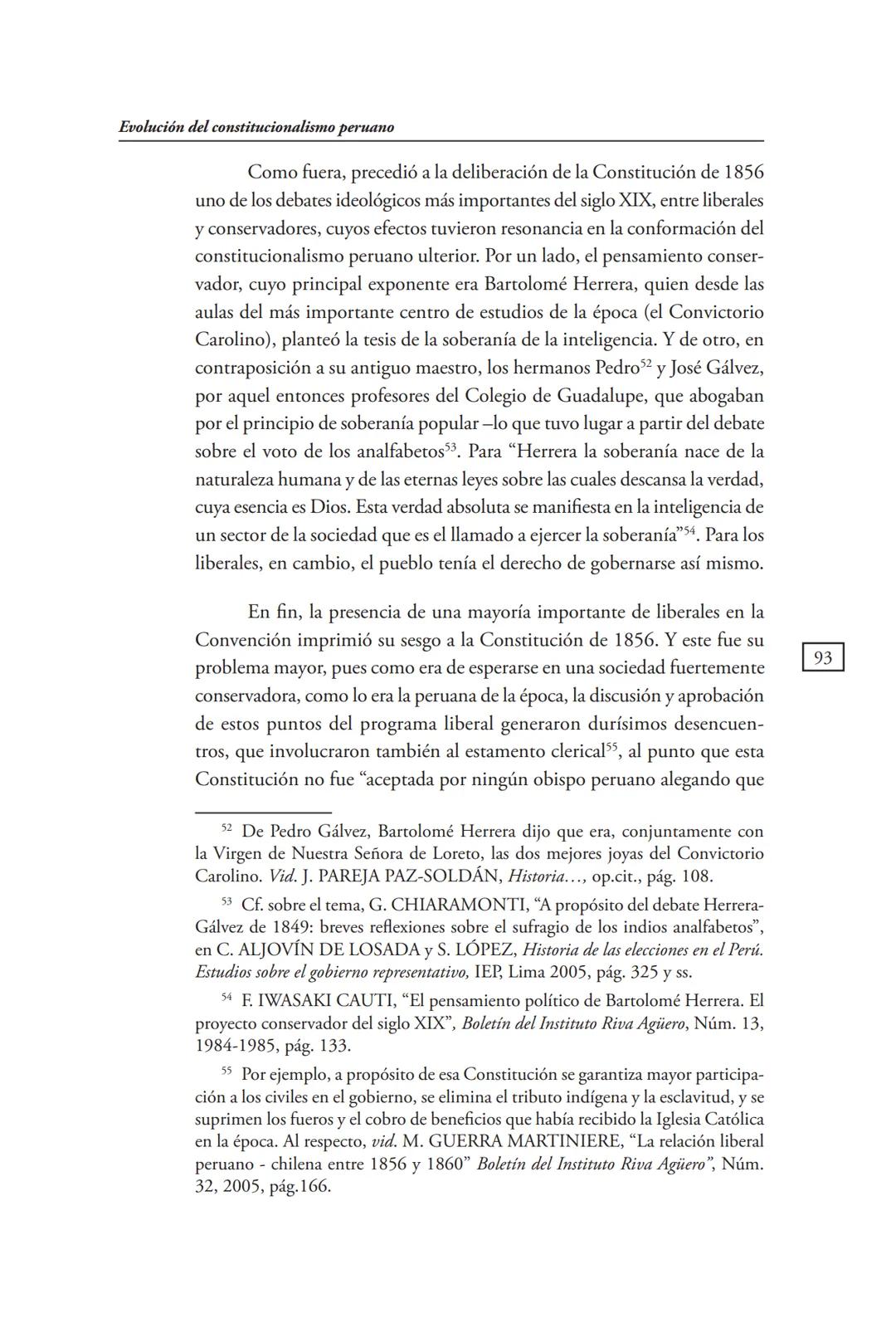 REVISTA PERUANA
DE DERECHO CONSTITUCIONAL
HISTORIA CONSTITUCIONAL
CENTRO DE ESTUDIOS CONSTITUCIONALES
TRIBUNAL CONSTITUCIONAL DEL PERÚ M