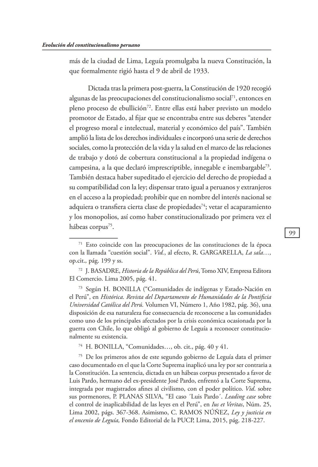 REVISTA PERUANA
DE DERECHO CONSTITUCIONAL
HISTORIA CONSTITUCIONAL
CENTRO DE ESTUDIOS CONSTITUCIONALES
TRIBUNAL CONSTITUCIONAL DEL PERÚ M