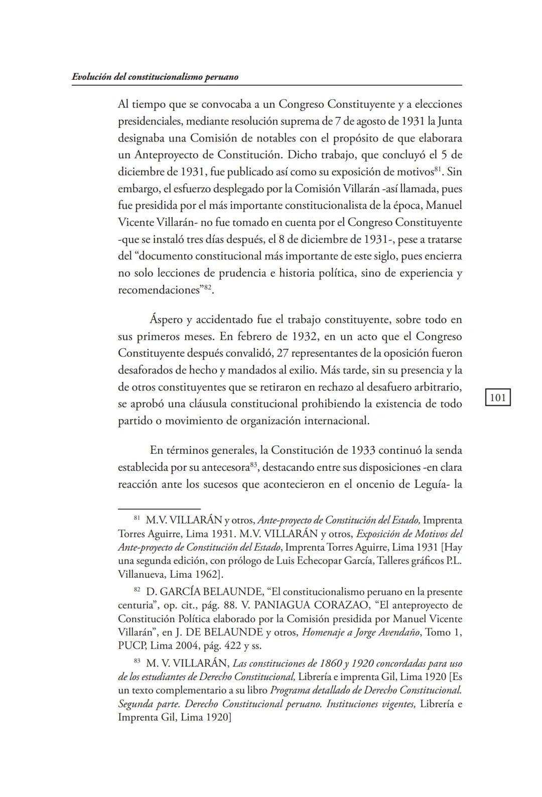 REVISTA PERUANA
DE DERECHO CONSTITUCIONAL
HISTORIA CONSTITUCIONAL
CENTRO DE ESTUDIOS CONSTITUCIONALES
TRIBUNAL CONSTITUCIONAL DEL PERÚ M