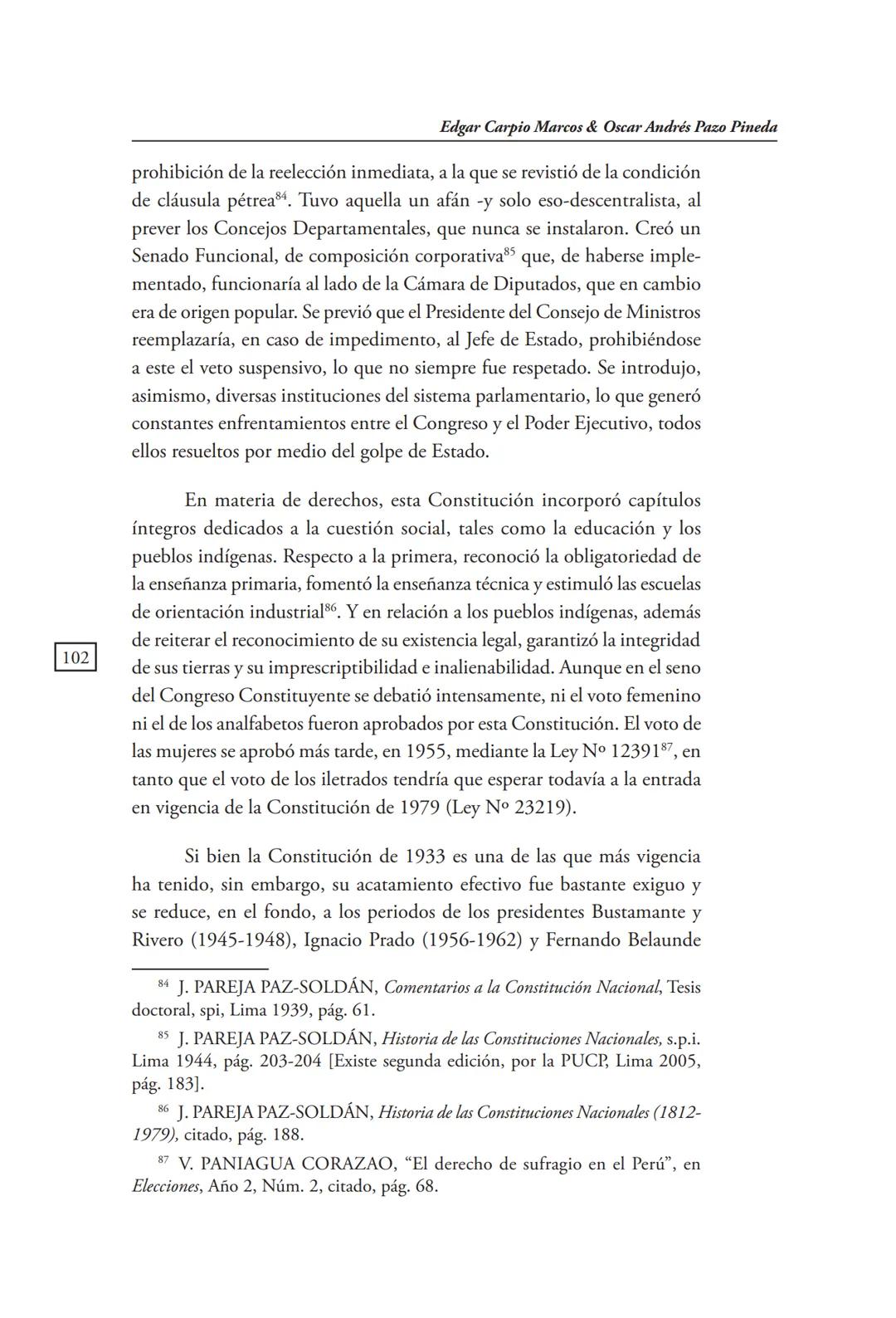 REVISTA PERUANA
DE DERECHO CONSTITUCIONAL
HISTORIA CONSTITUCIONAL
CENTRO DE ESTUDIOS CONSTITUCIONALES
TRIBUNAL CONSTITUCIONAL DEL PERÚ M