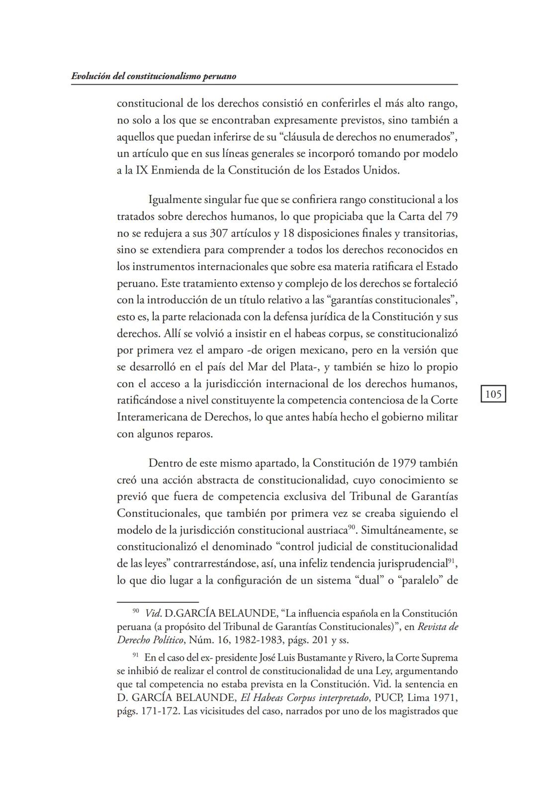 REVISTA PERUANA
DE DERECHO CONSTITUCIONAL
HISTORIA CONSTITUCIONAL
CENTRO DE ESTUDIOS CONSTITUCIONALES
TRIBUNAL CONSTITUCIONAL DEL PERÚ M