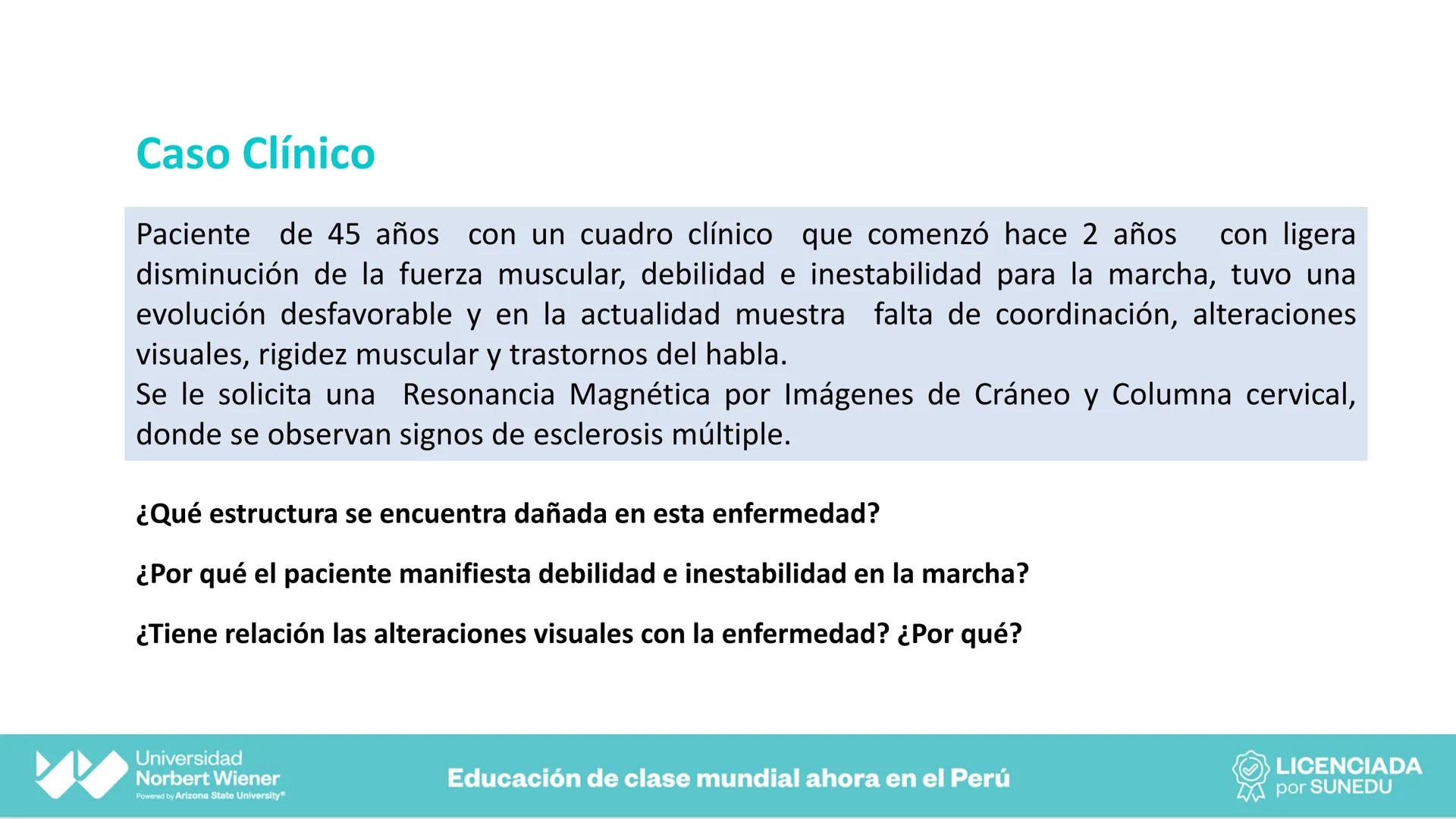 Universidad
Norbert Wiener
Powered by Arizona State University®
VERY GOOD
QS
¡Bienvenidos!
UNIDAD III - Fundamentos Integrados del Siste