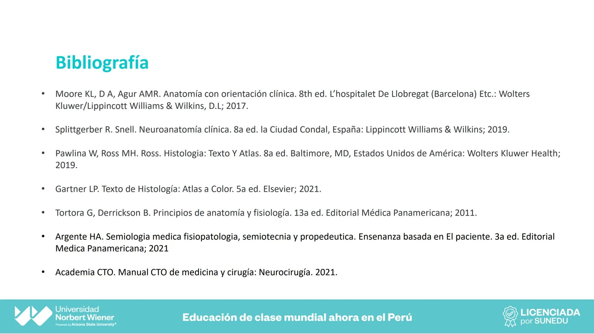 Universidad
Norbert Wiener
Powered by Arizona State University®
VERY GOOD
QS
¡Bienvenidos!
UNIDAD III - Fundamentos Integrados del Siste