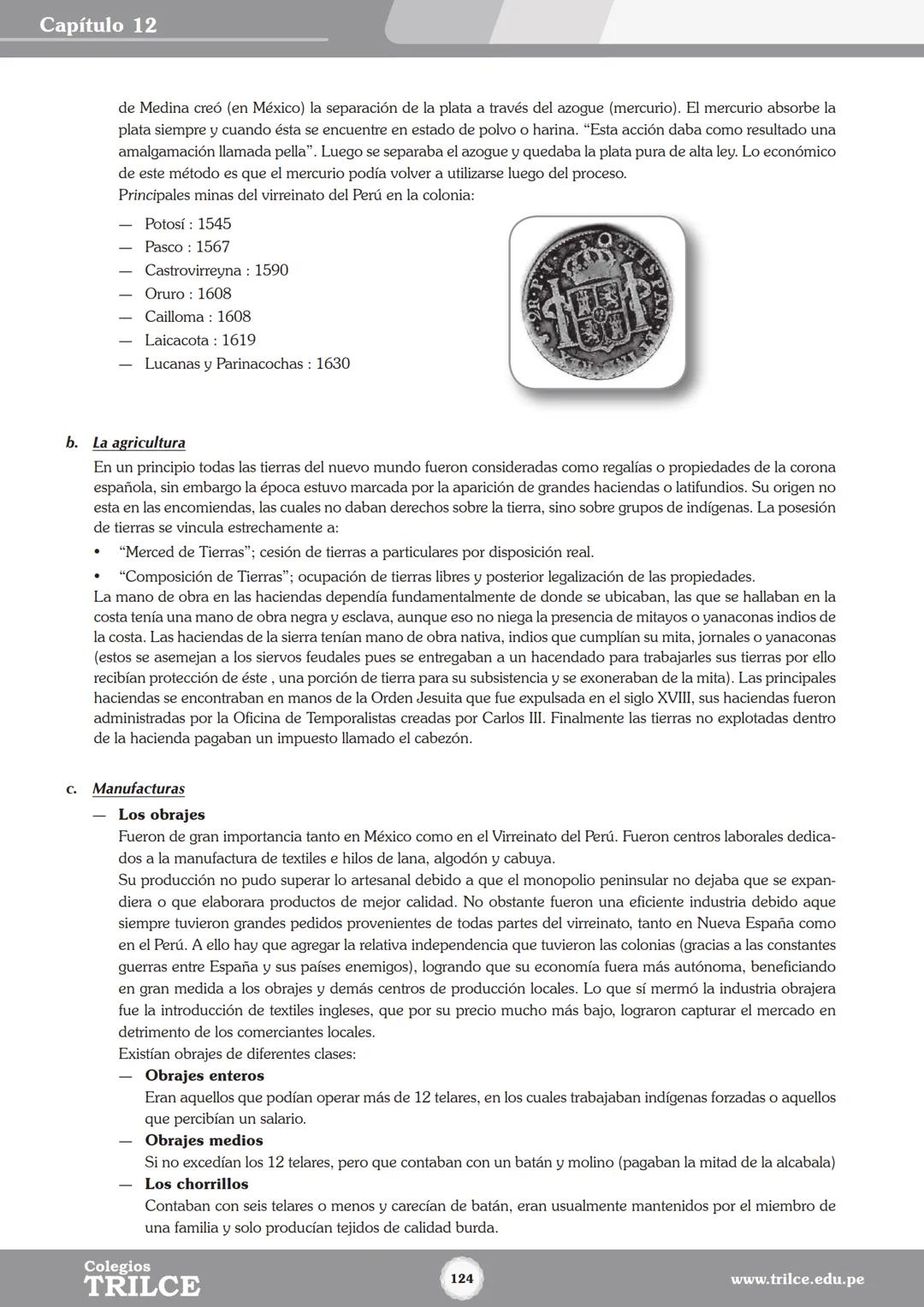 Colegios
# TRILCE
5.º San Marcos
Historia del Perú # Índice
I Bimestre
Capítulo 1
Primeros Pobladores Americanos
5
Capítulo 2
Poblamient