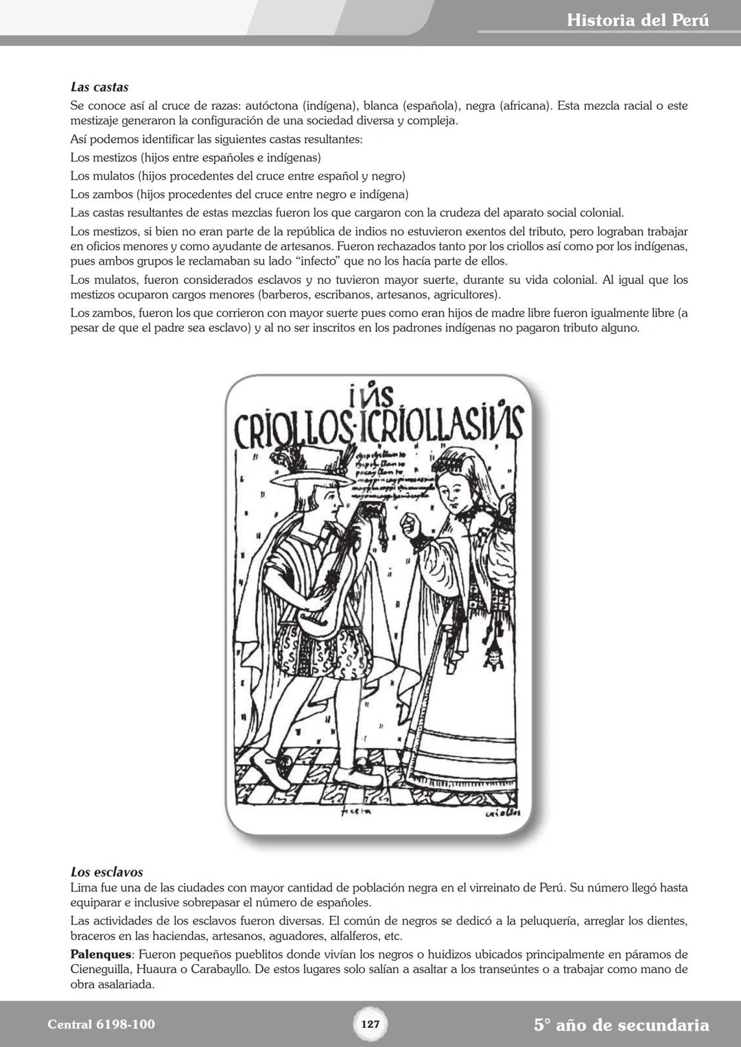 Colegios
# TRILCE
5.º San Marcos
Historia del Perú # Índice
I Bimestre
Capítulo 1
Primeros Pobladores Americanos
5
Capítulo 2
Poblamient