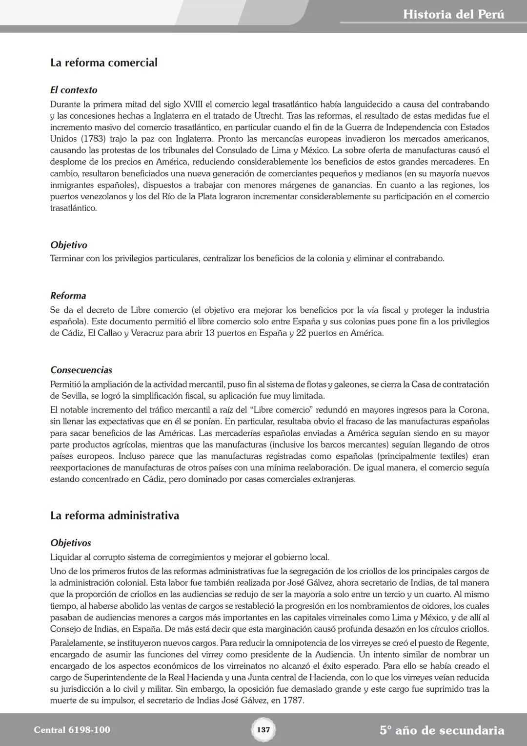 Colegios
# TRILCE
5.º San Marcos
Historia del Perú # Índice
I Bimestre
Capítulo 1
Primeros Pobladores Americanos
5
Capítulo 2
Poblamient