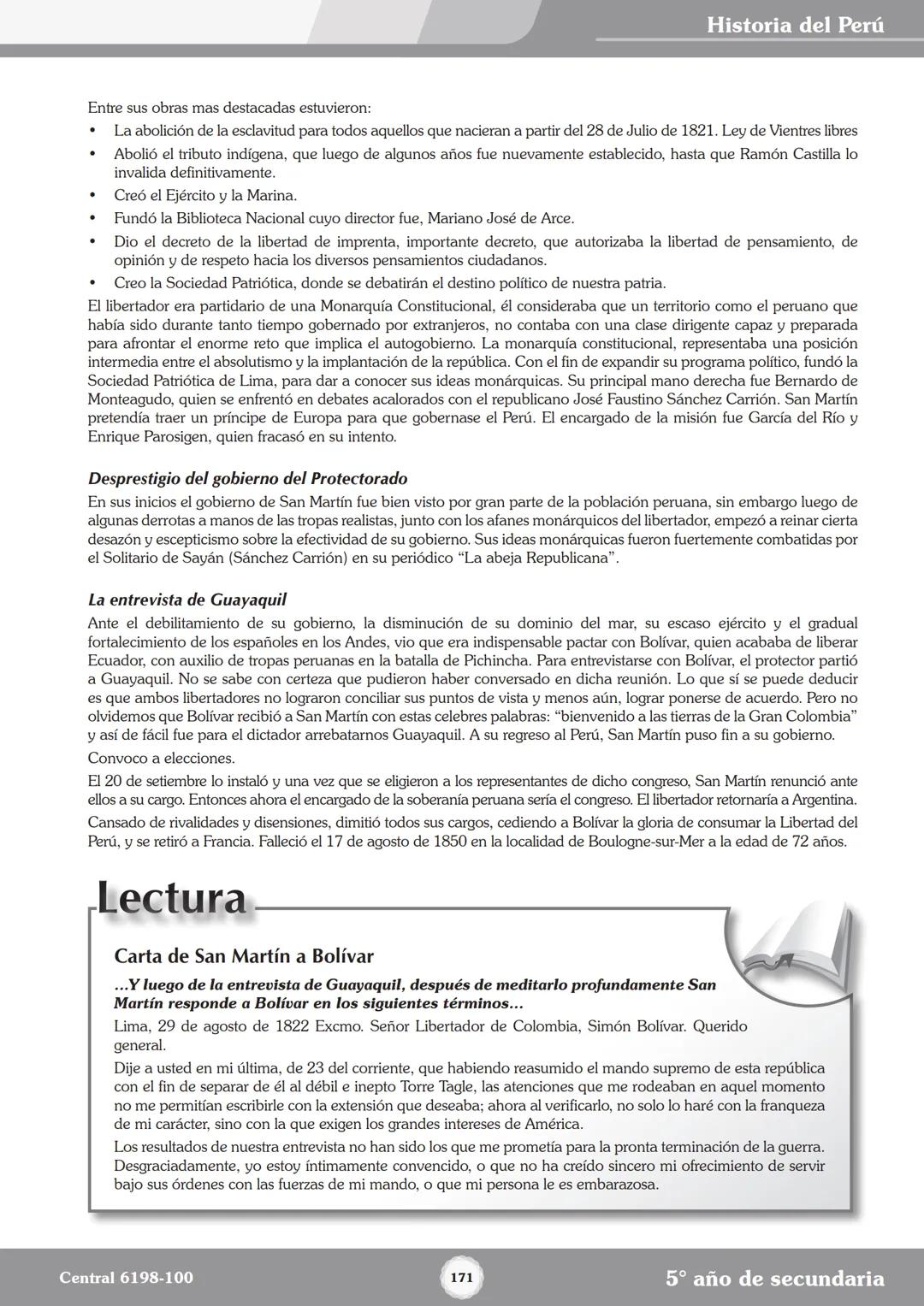 Colegios
# TRILCE
5.º San Marcos
Historia del Perú # Índice
I Bimestre
Capítulo 1
Primeros Pobladores Americanos
5
Capítulo 2
Poblamient