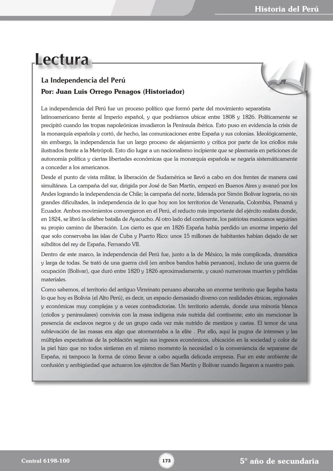Colegios
# TRILCE
5.º San Marcos
Historia del Perú # Índice
I Bimestre
Capítulo 1
Primeros Pobladores Americanos
5
Capítulo 2
Poblamient