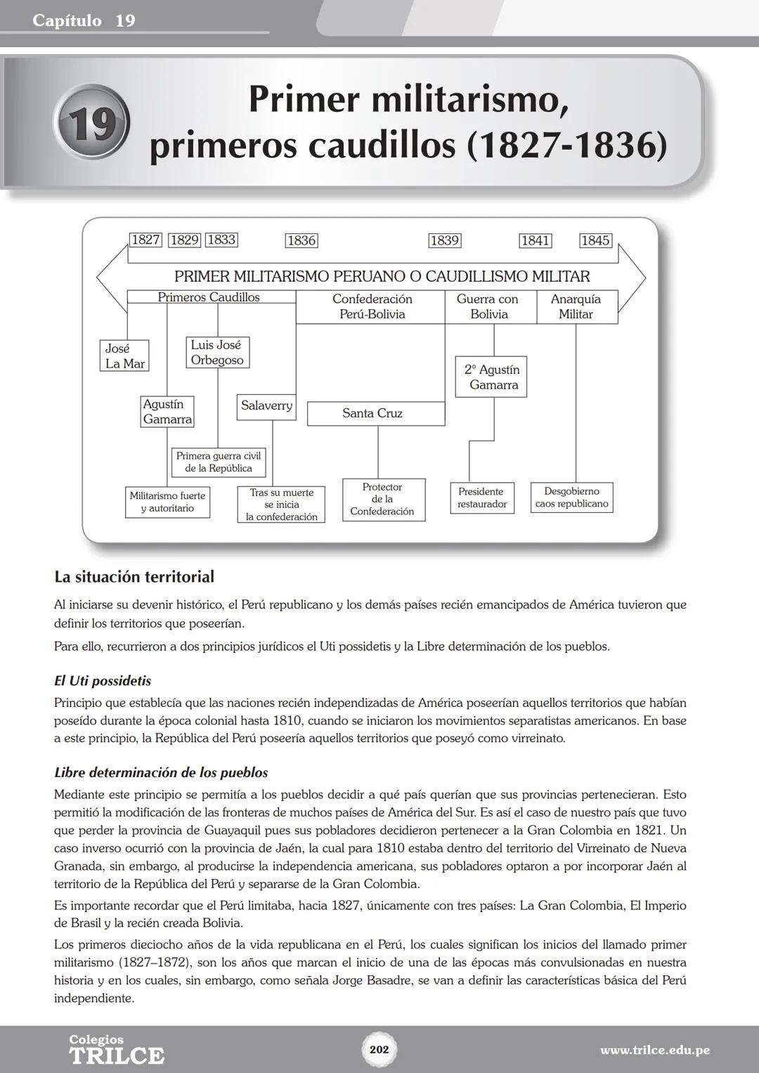Colegios
# TRILCE
5.º San Marcos
Historia del Perú # Índice
I Bimestre
Capítulo 1
Primeros Pobladores Americanos
5
Capítulo 2
Poblamient