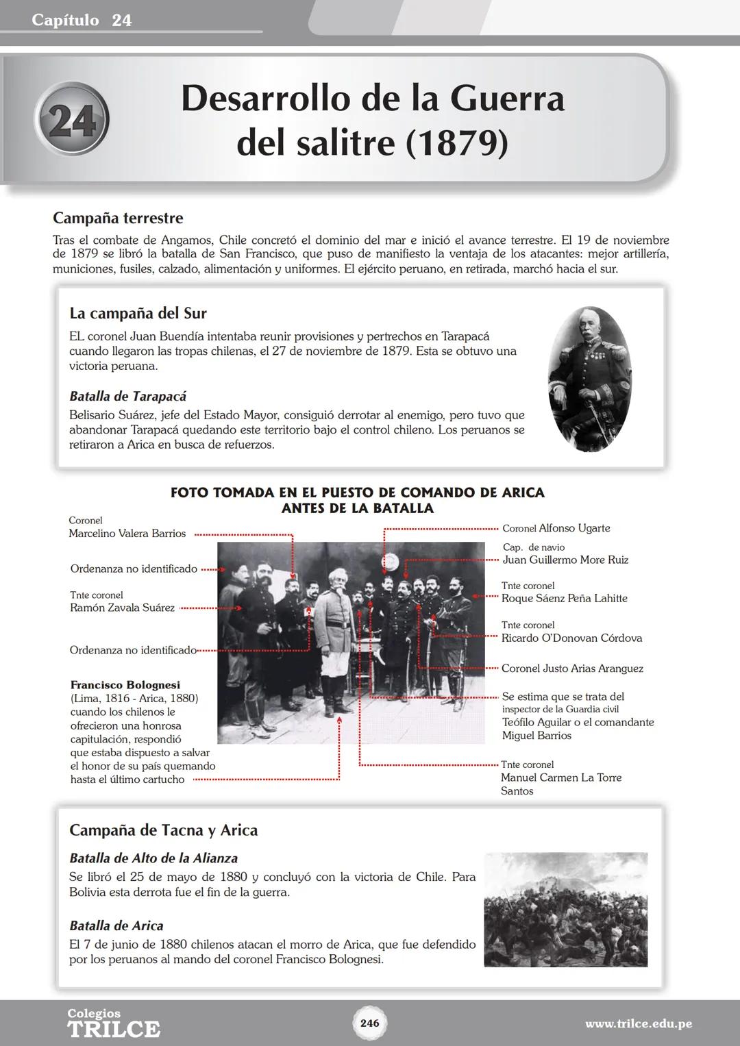 Colegios
# TRILCE
5.º San Marcos
Historia del Perú # Índice
I Bimestre
Capítulo 1
Primeros Pobladores Americanos
5
Capítulo 2
Poblamient