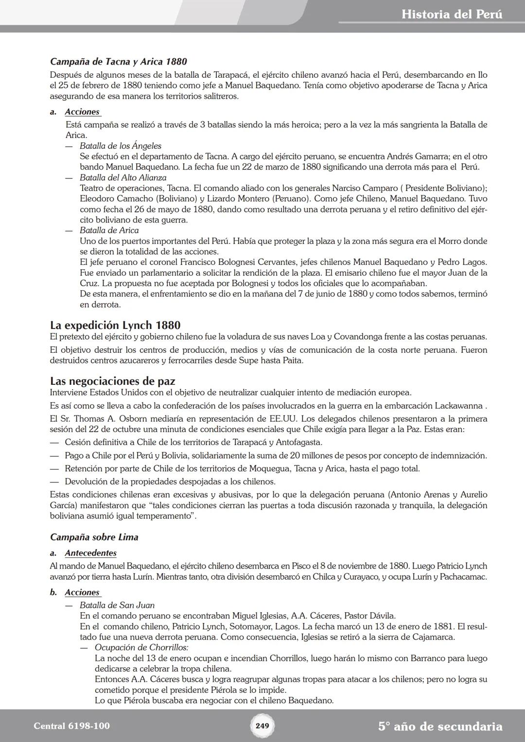 Colegios
# TRILCE
5.º San Marcos
Historia del Perú # Índice
I Bimestre
Capítulo 1
Primeros Pobladores Americanos
5
Capítulo 2
Poblamient